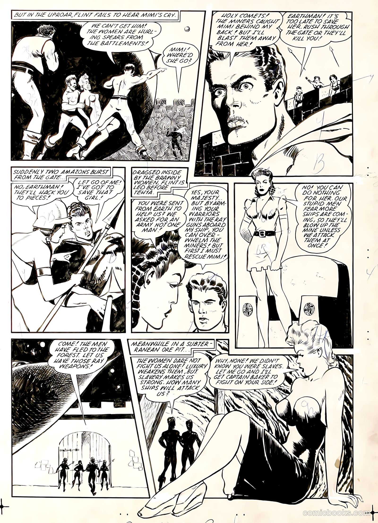 Planet Comics #67 (1952) — page 9 of 39