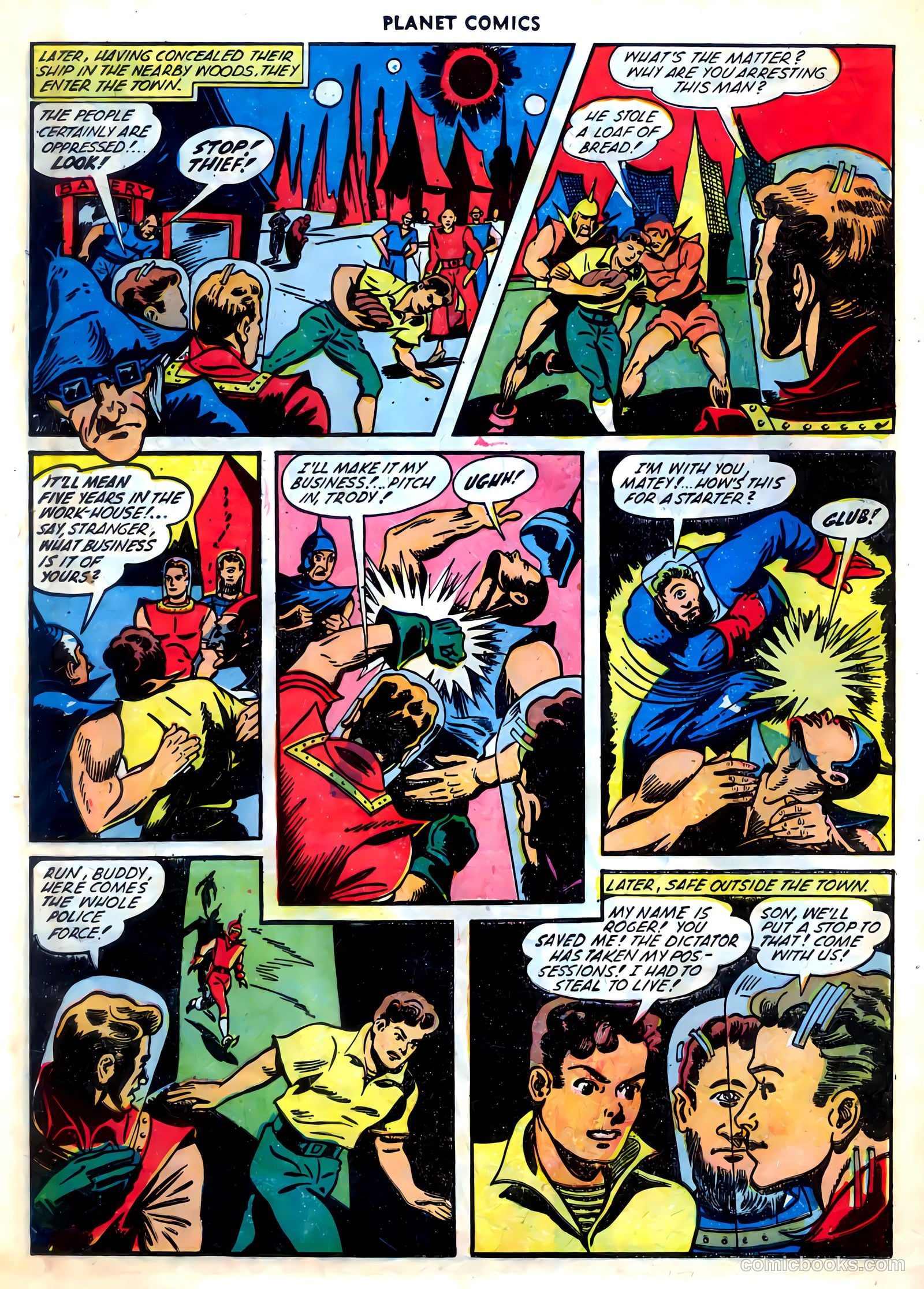 Planet Comics #67 (1952) — page 15 of 39