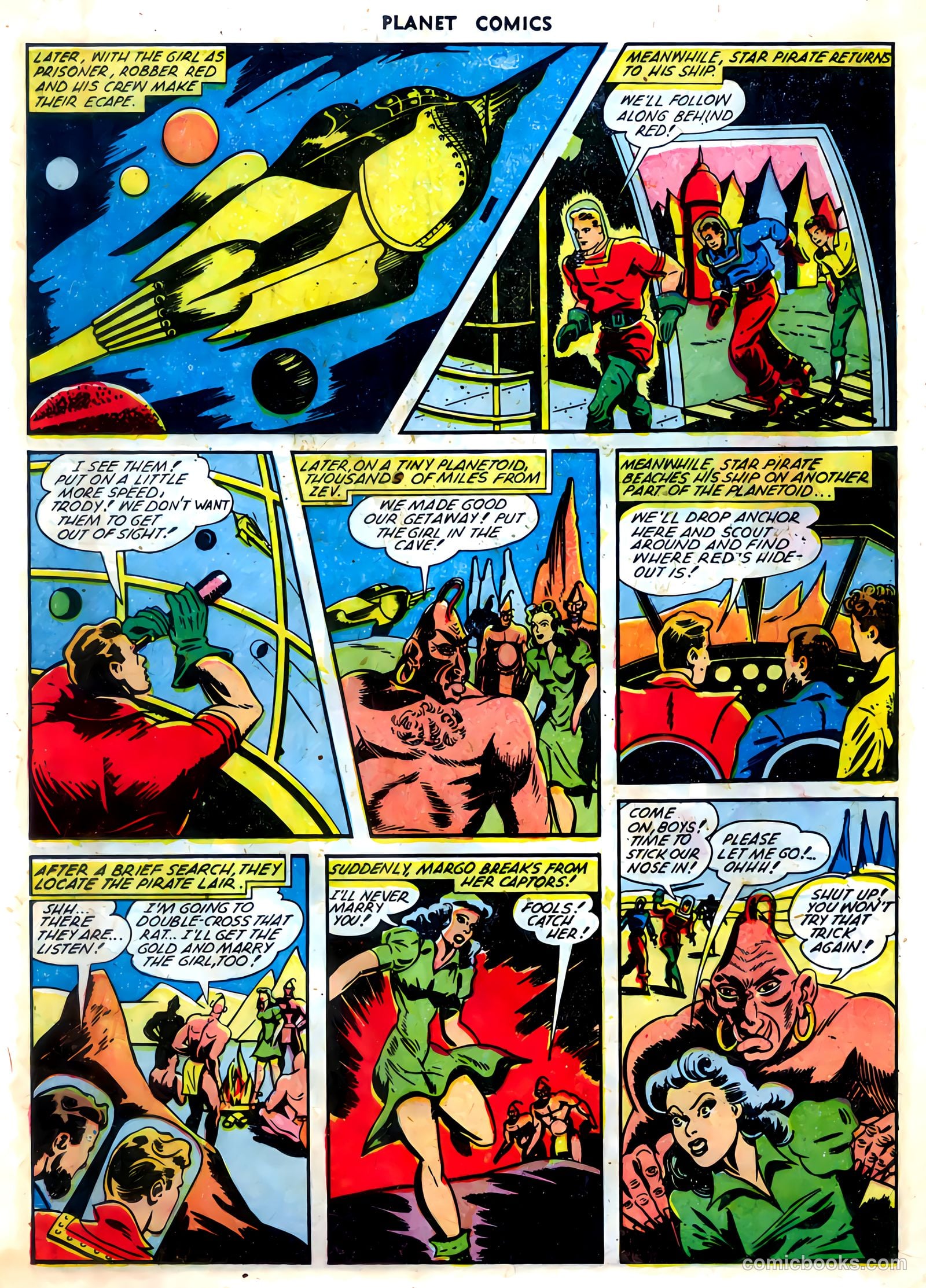 Planet Comics #67 (1952) — page 17 of 39