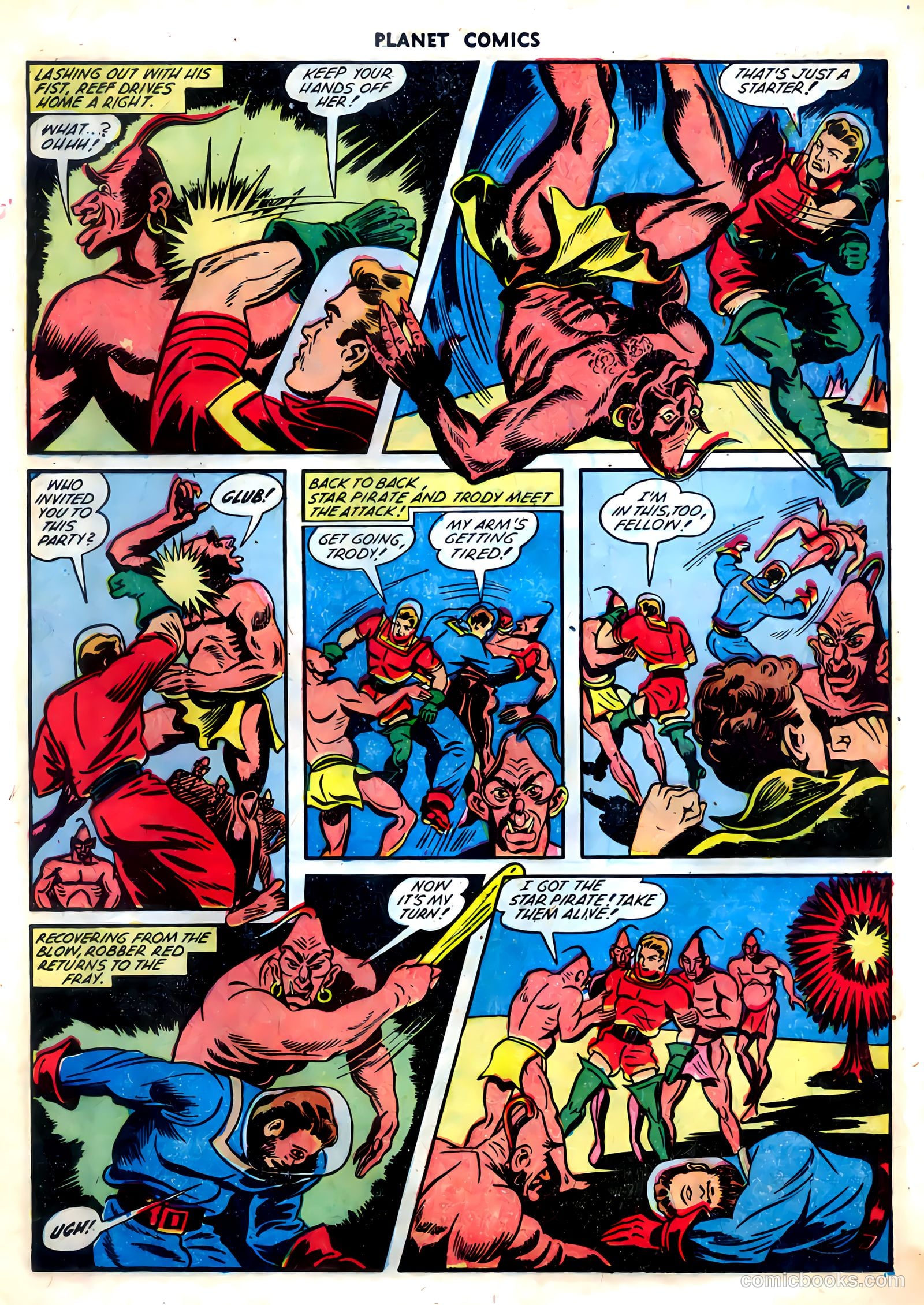 Planet Comics #67 (1952) — page 18 of 39
