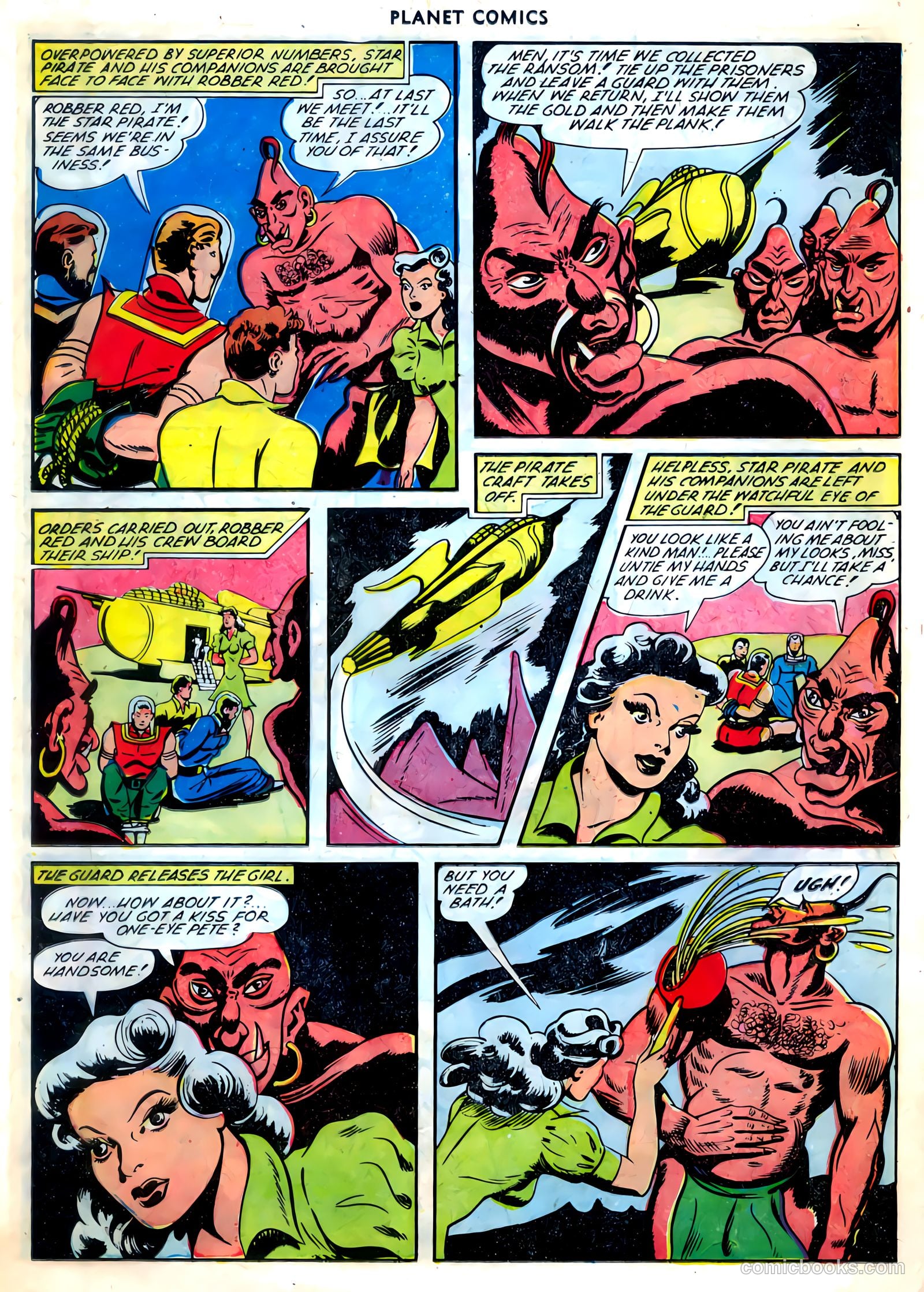 Planet Comics #67 (1952) — page 19 of 39