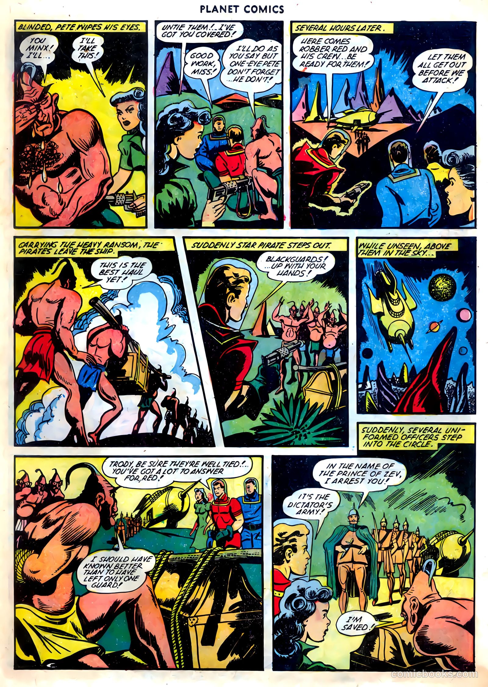 Planet Comics #67 (1952) — page 20 of 39