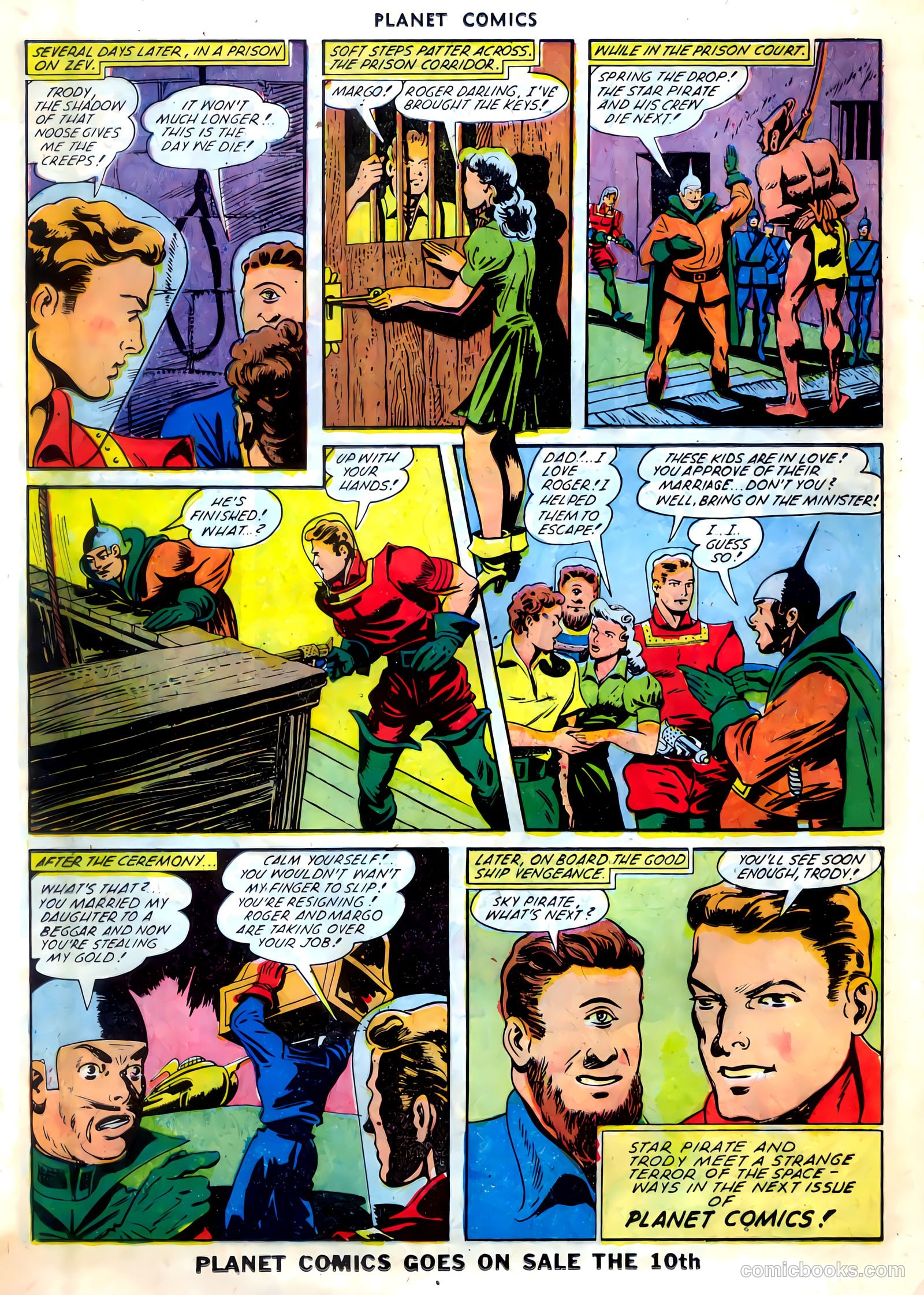 Planet Comics #67 (1952) — page 21 of 39