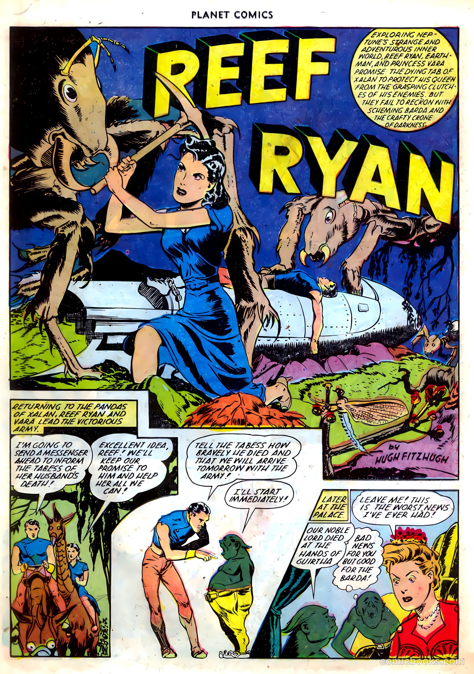 Planet Comics #67 (1952) — page 22 of 39