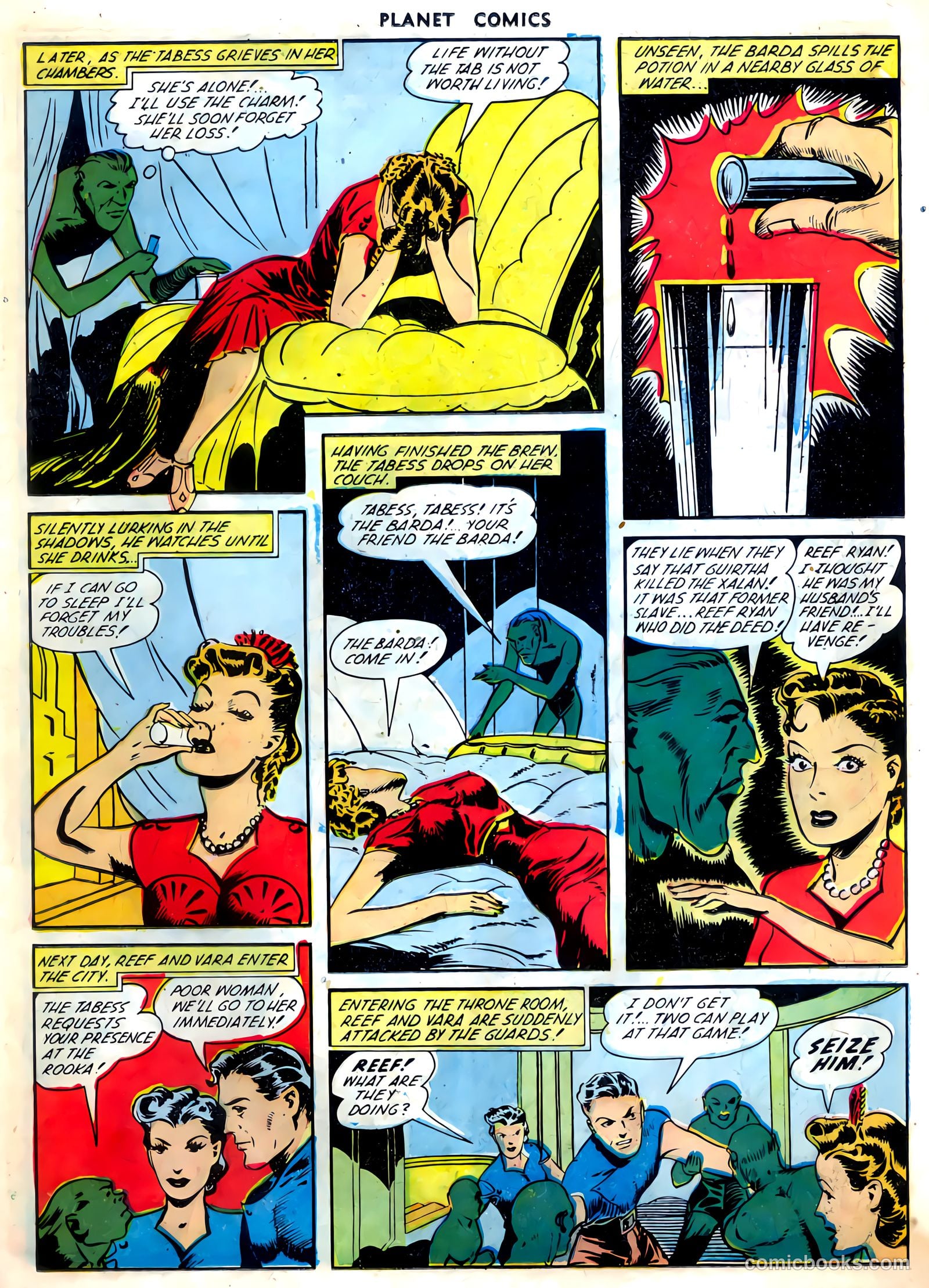 Planet Comics #67 (1952) — page 24 of 39