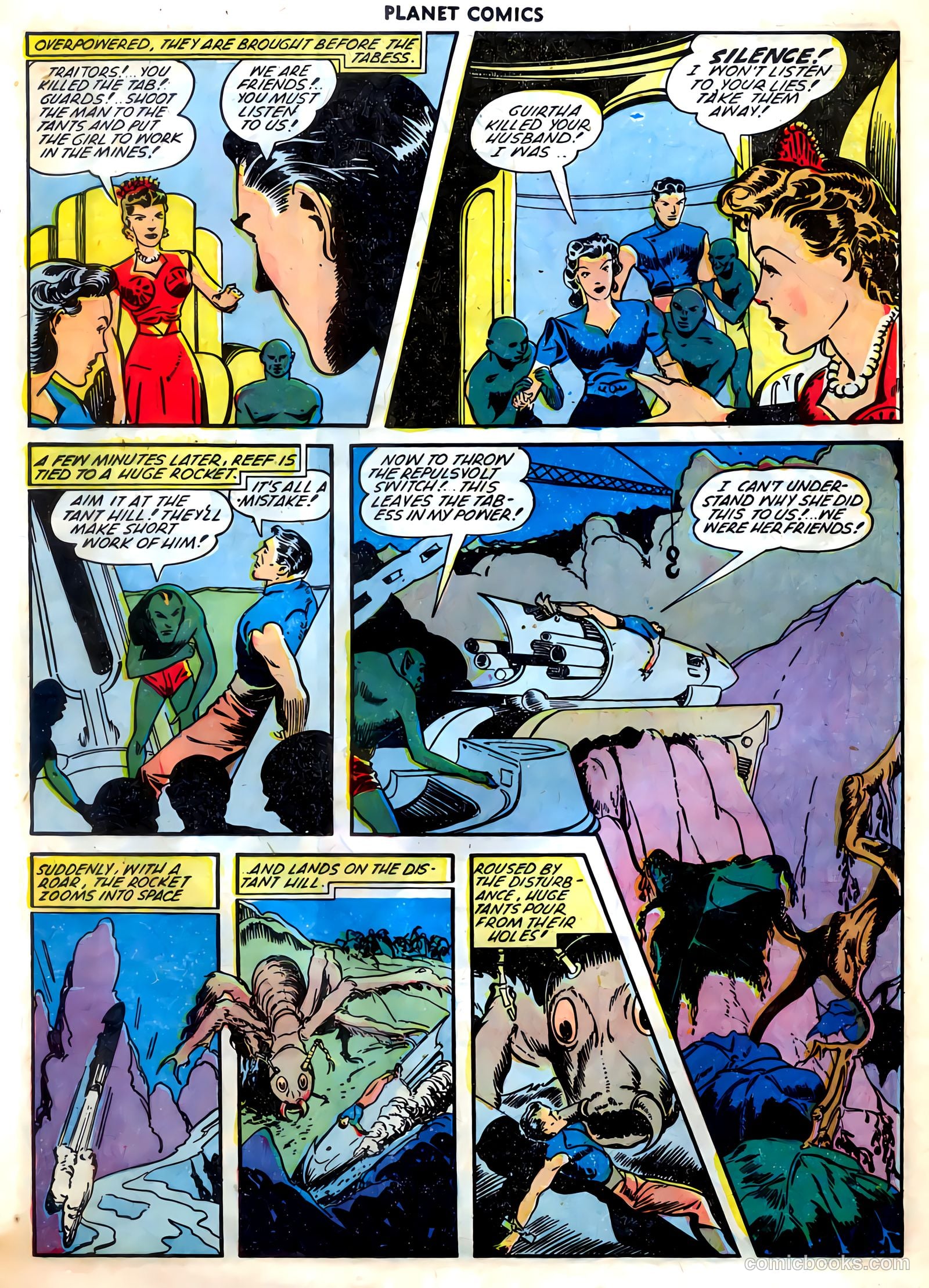 Planet Comics #67 (1952) — page 25 of 39