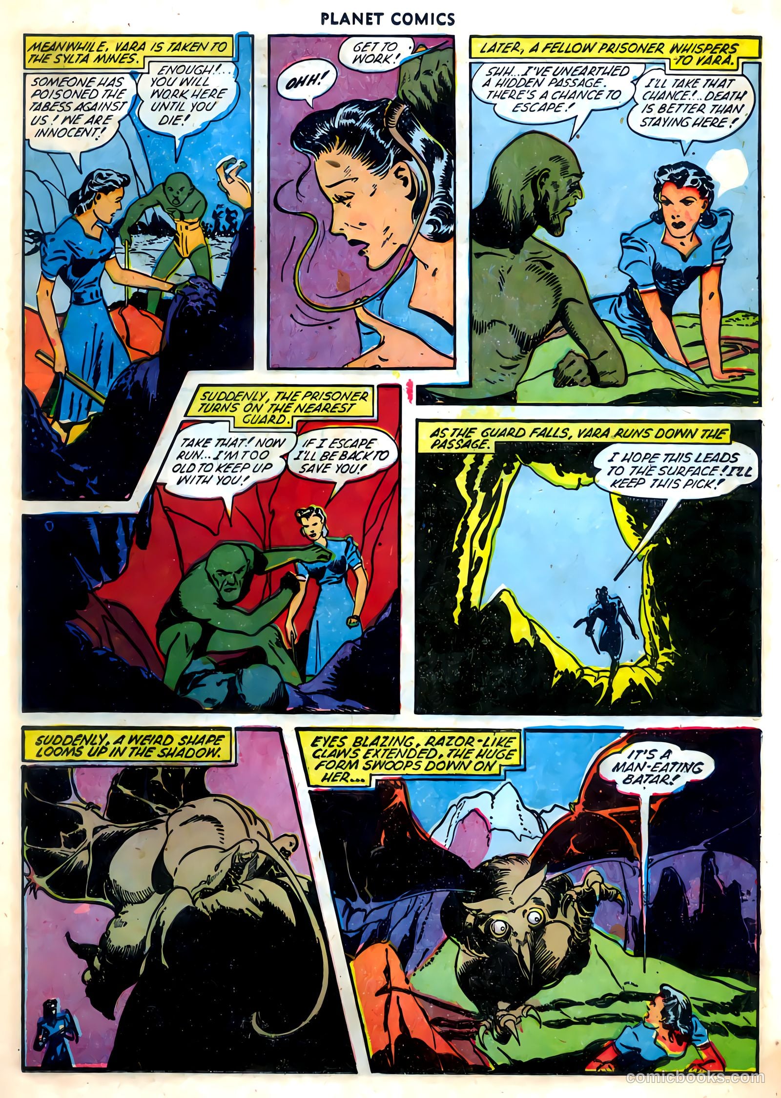 Planet Comics #67 (1952) — page 26 of 39
