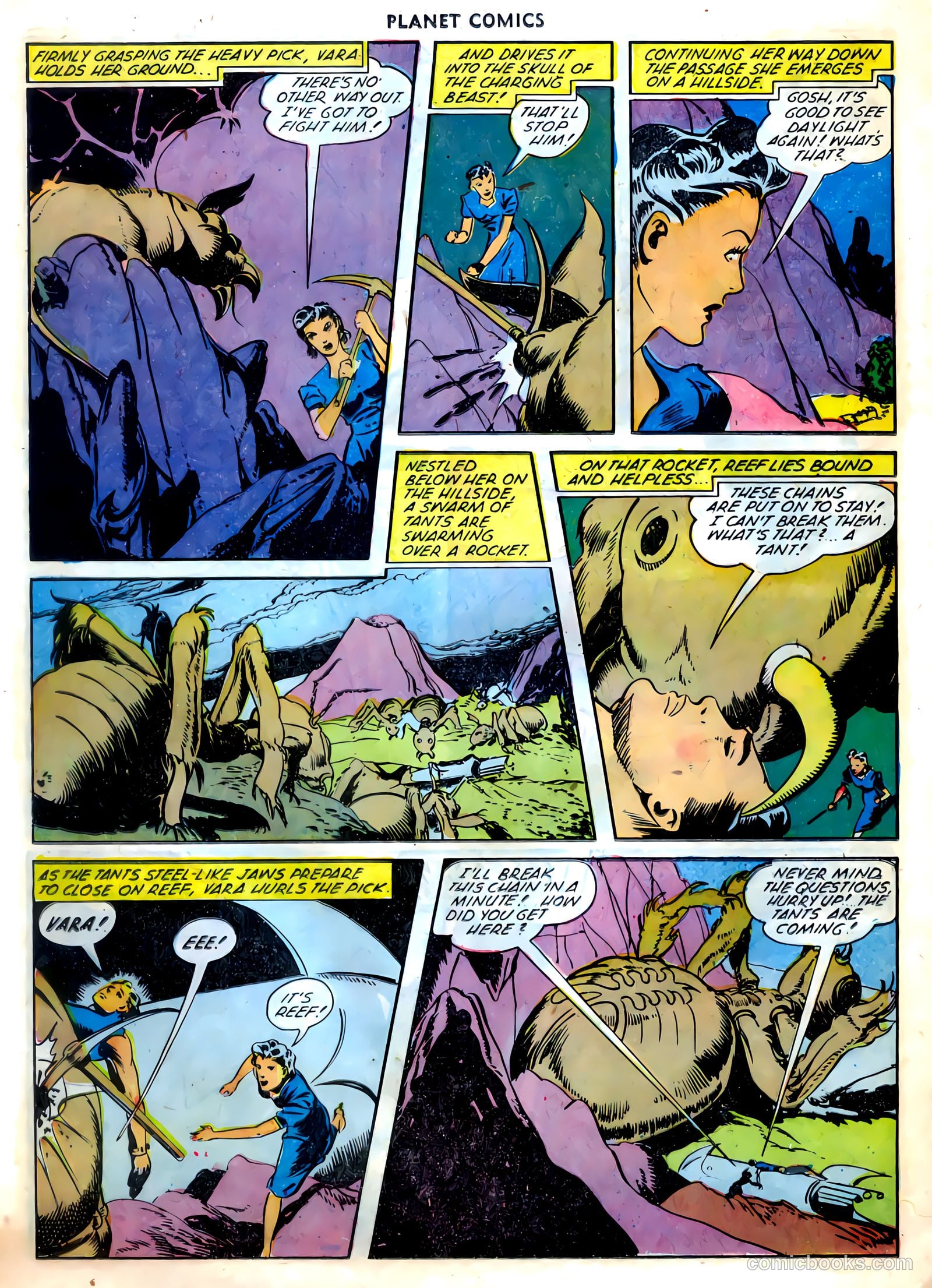 Planet Comics #67 (1952) — page 27 of 39