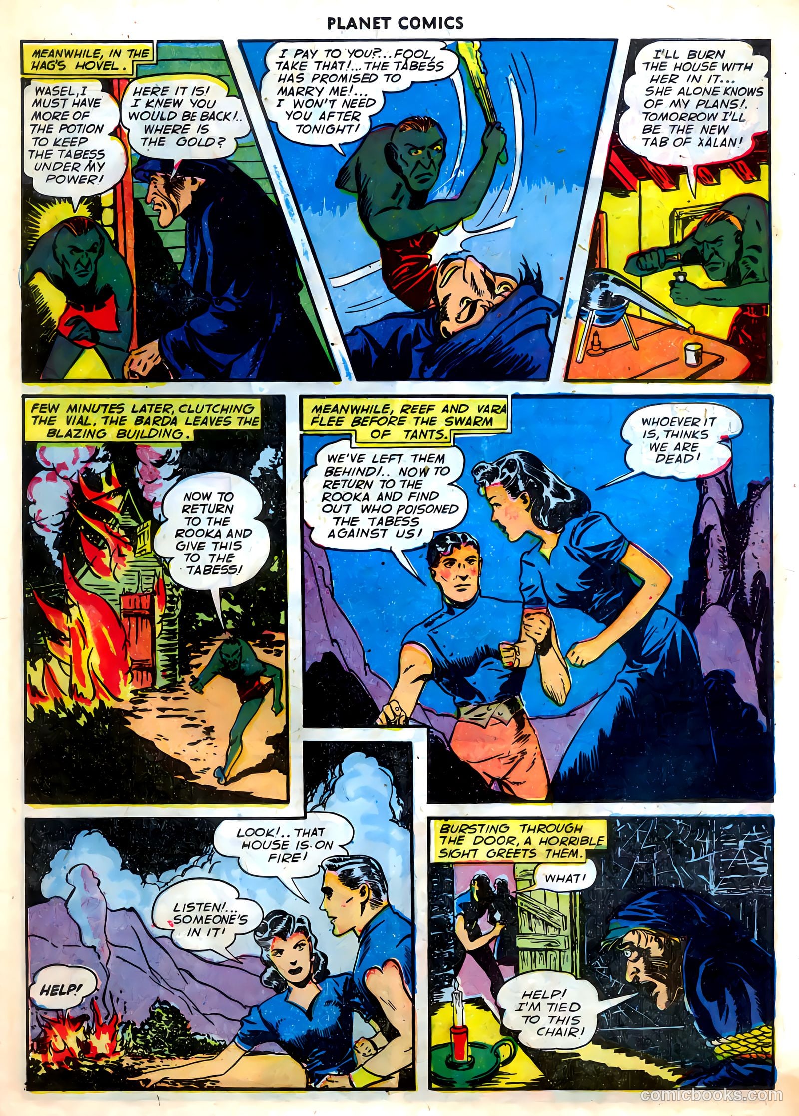Planet Comics #67 (1952) — page 28 of 39
