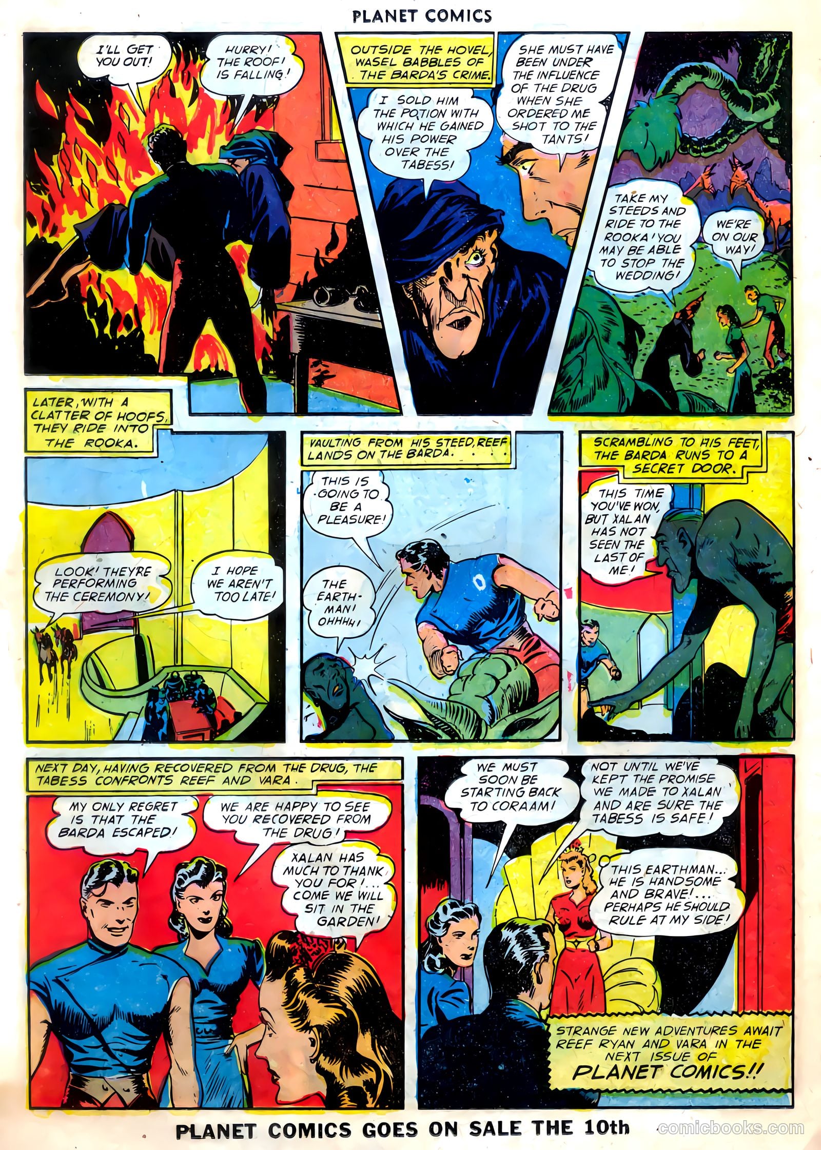 Planet Comics #67 (1952) — page 29 of 39