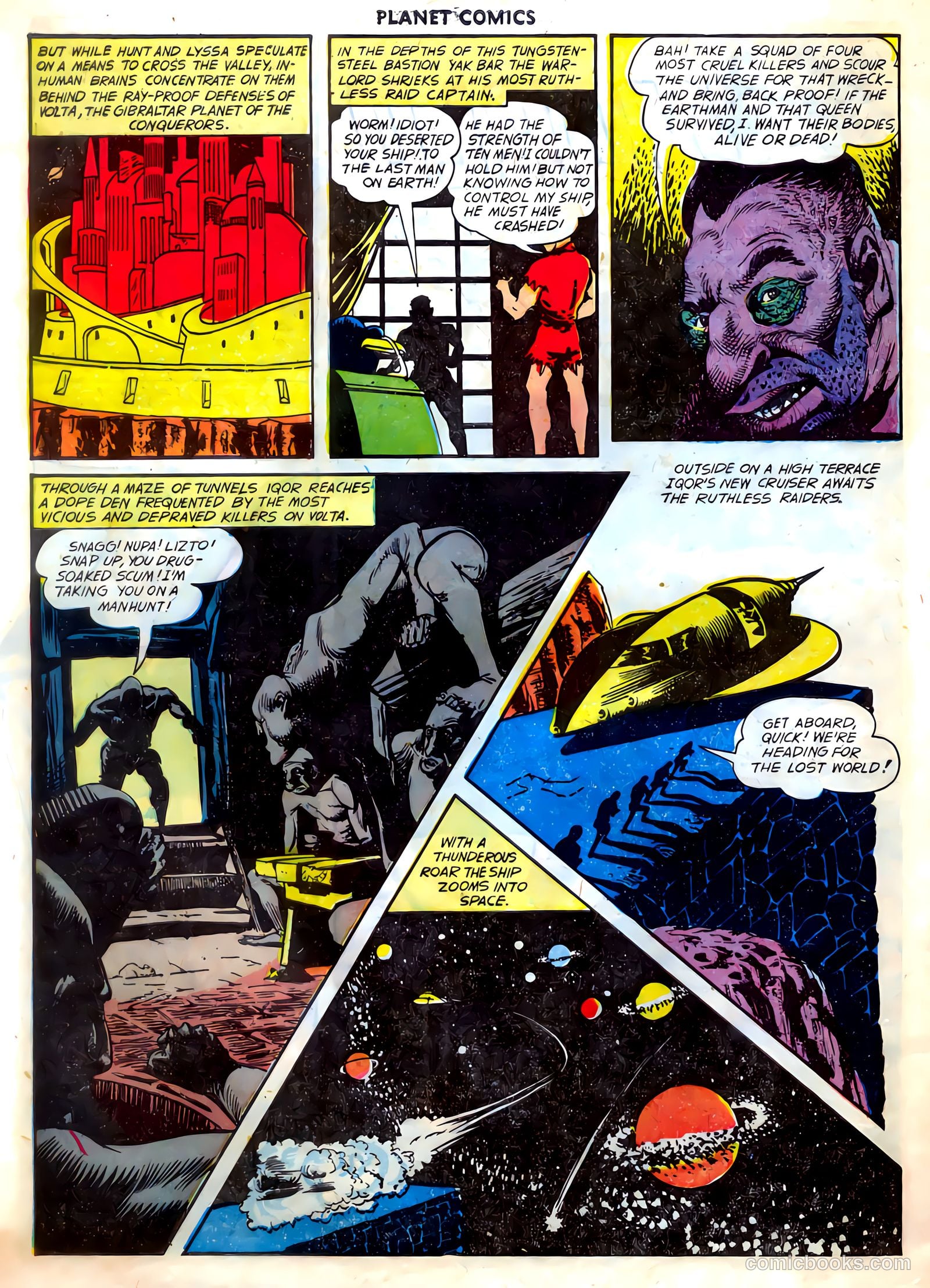 Planet Comics #67 (1952) — page 31 of 39