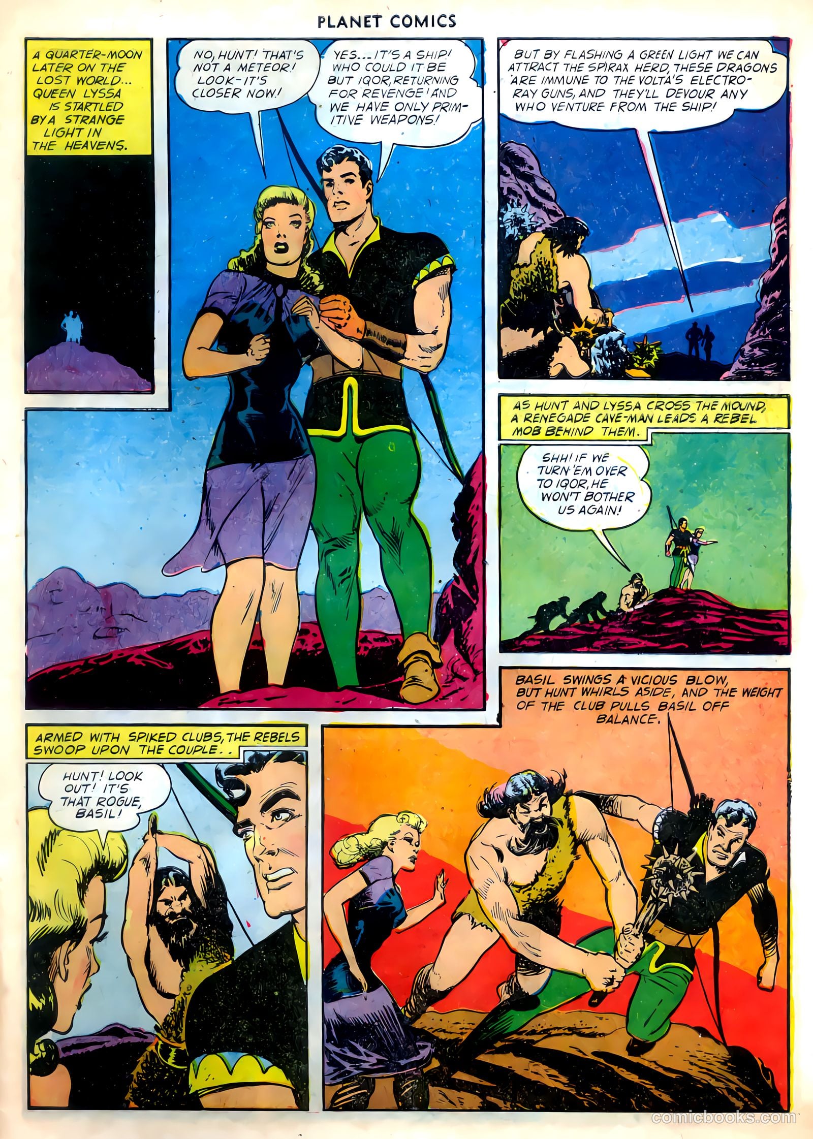 Planet Comics #67 (1952) — page 32 of 39