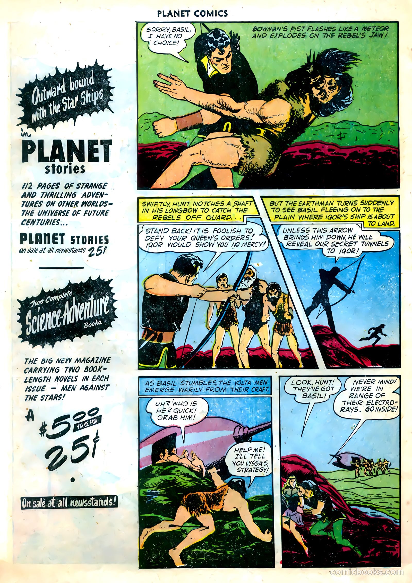 Planet Comics #67 (1952) — page 33 of 39