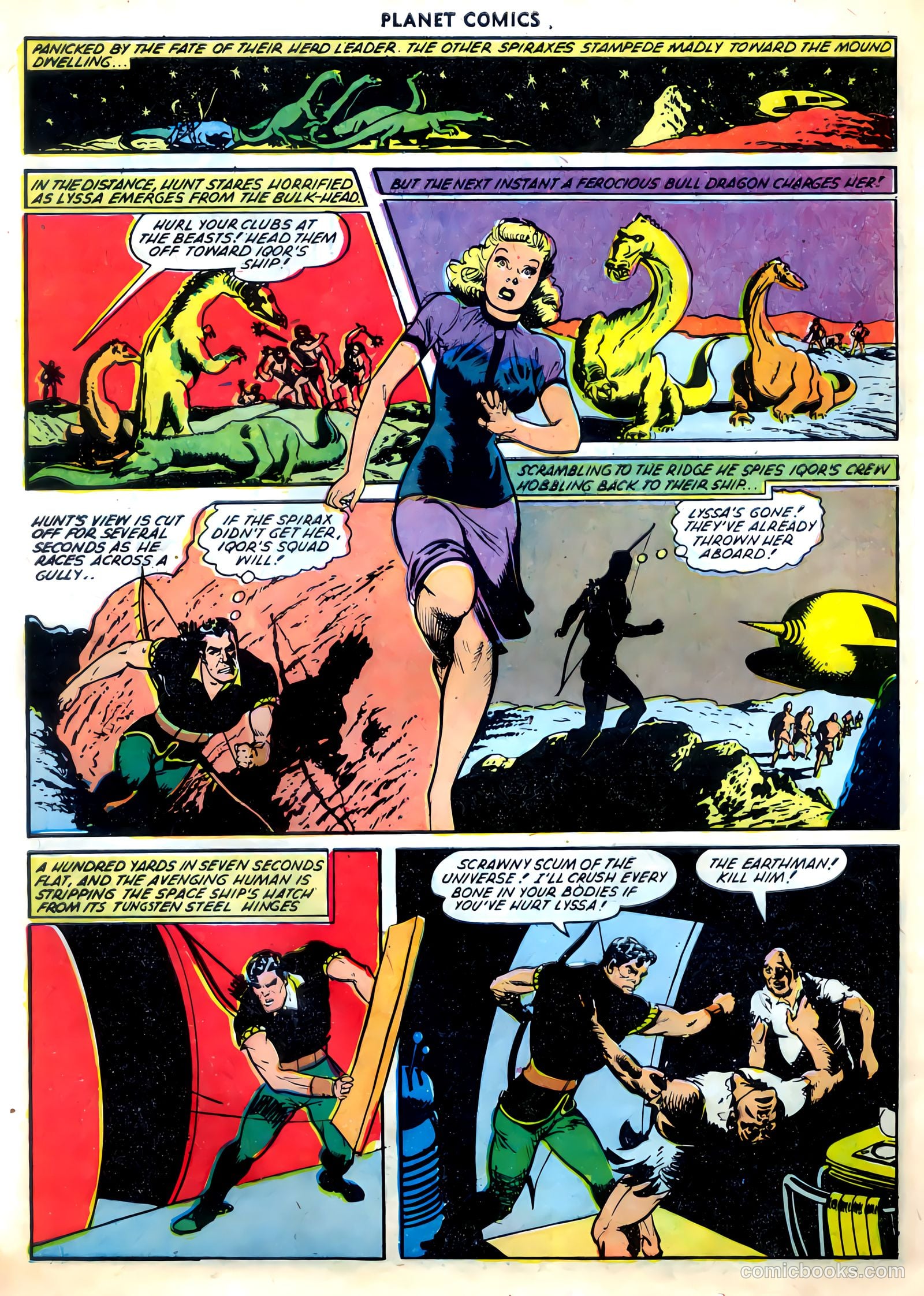 Planet Comics #67 (1952) — page 35 of 39