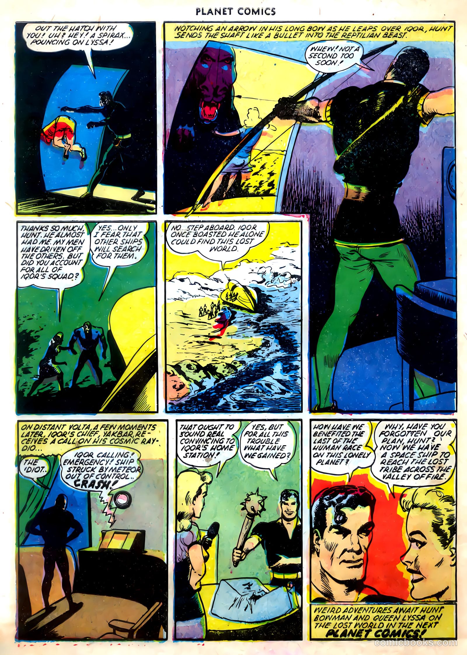 Planet Comics #67 (1952) — page 37 of 39