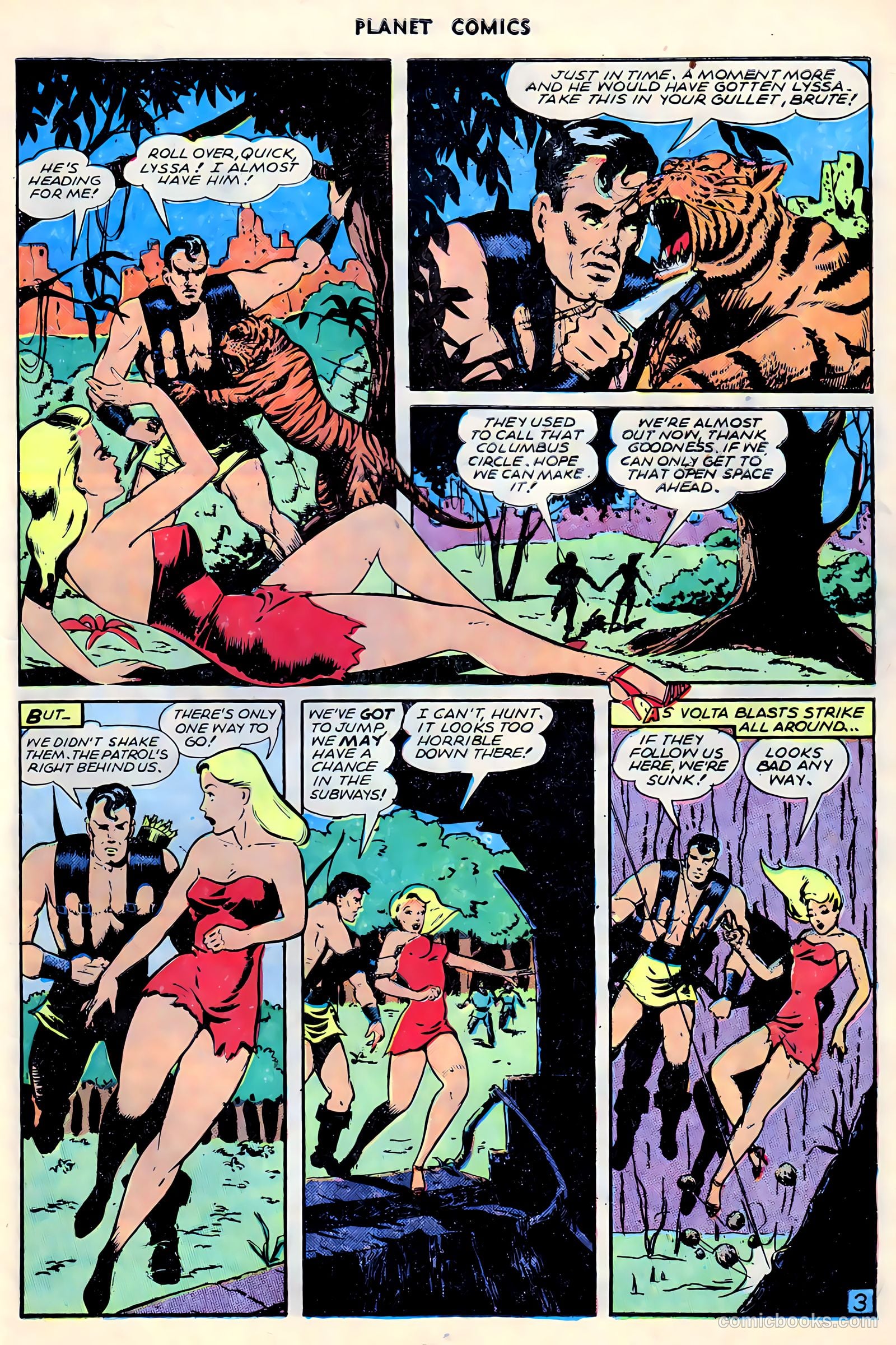 Planet Comics #68 (1952) — page 5 of 36
