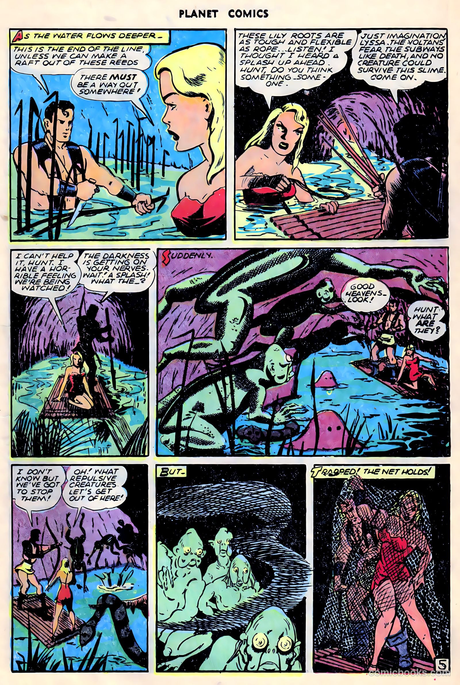 Planet Comics #68 (1952) — page 7 of 36