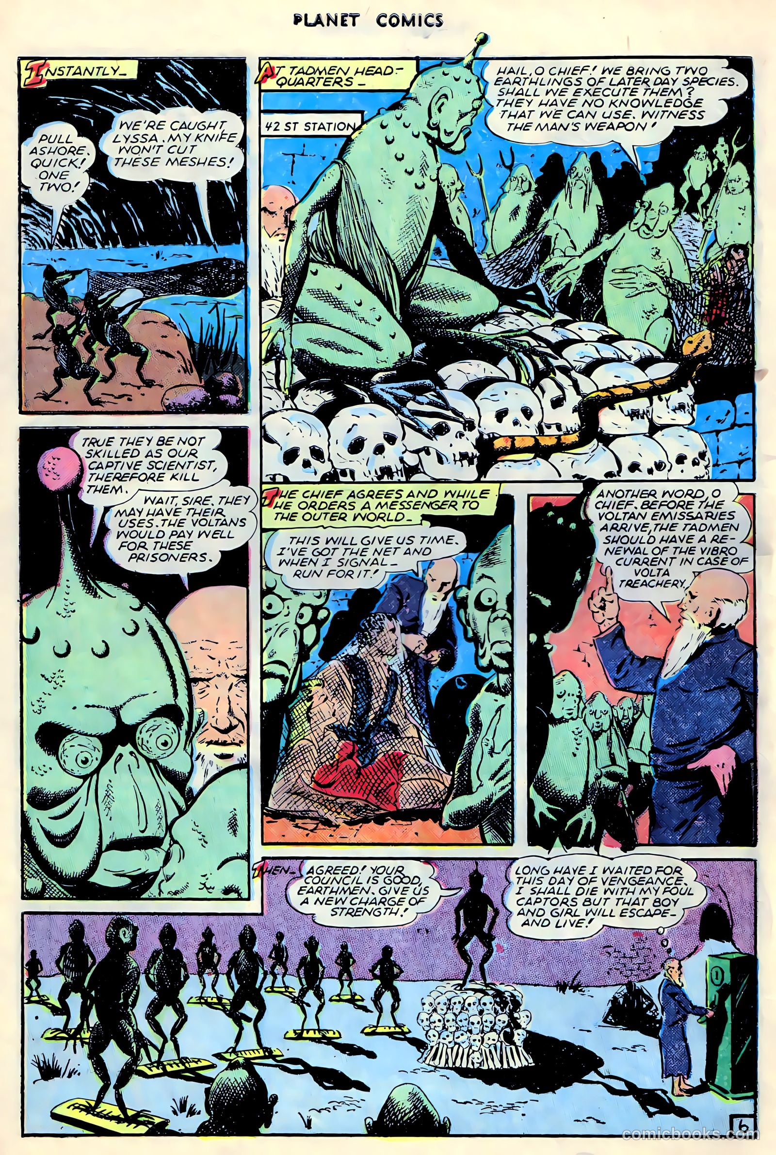 Planet Comics #68 (1952) — page 8 of 36