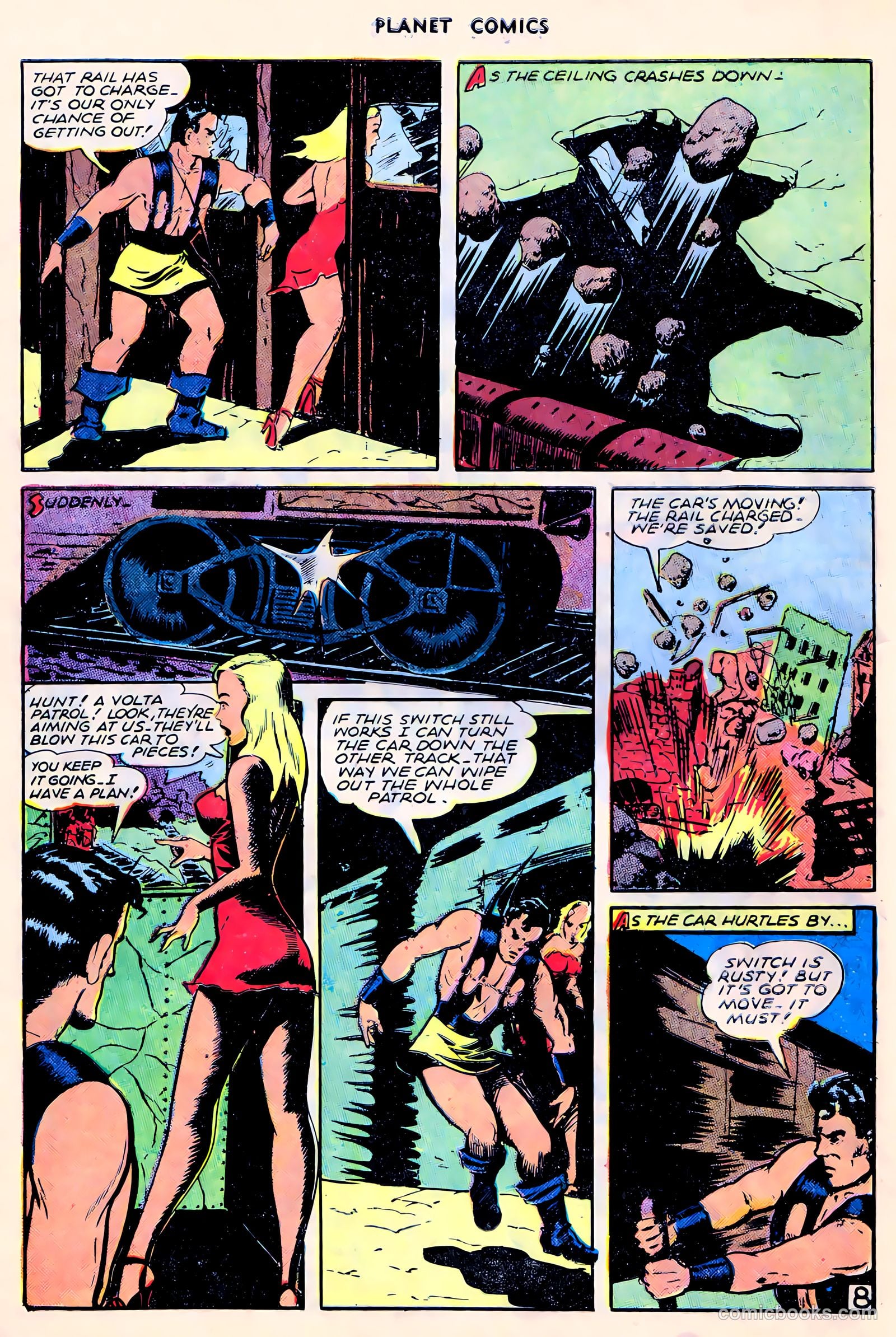 Planet Comics #68 (1952) — page 10 of 36
