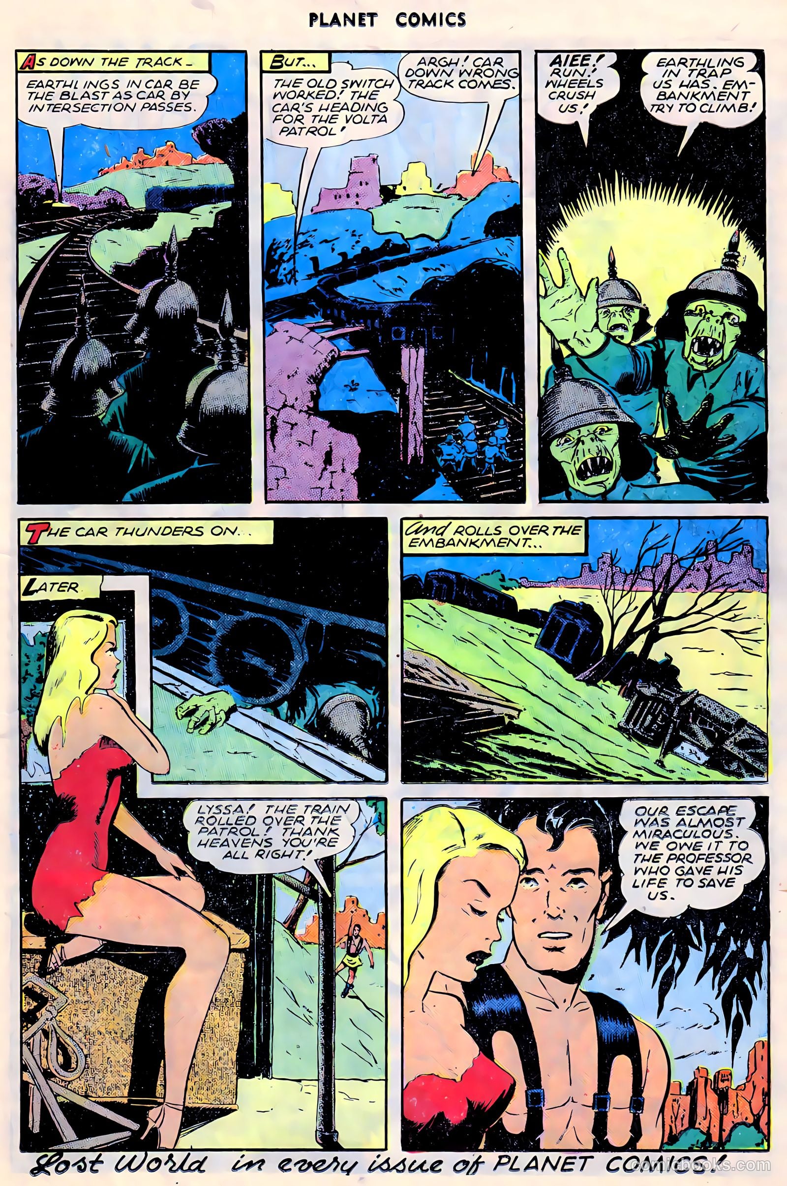Planet Comics #68 (1952) — page 11 of 36