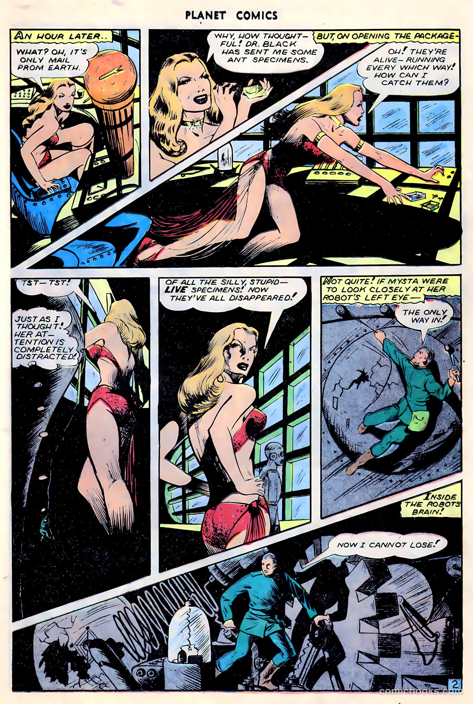 Planet Comics #68 (1952) — page 19 of 36