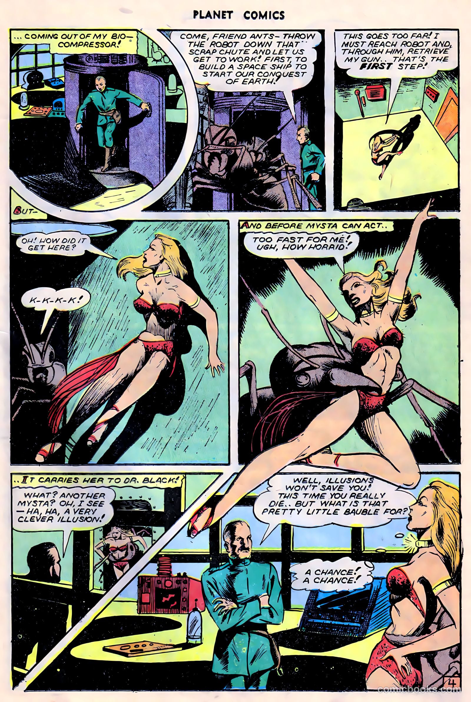 Planet Comics #68 (1952) — page 21 of 36