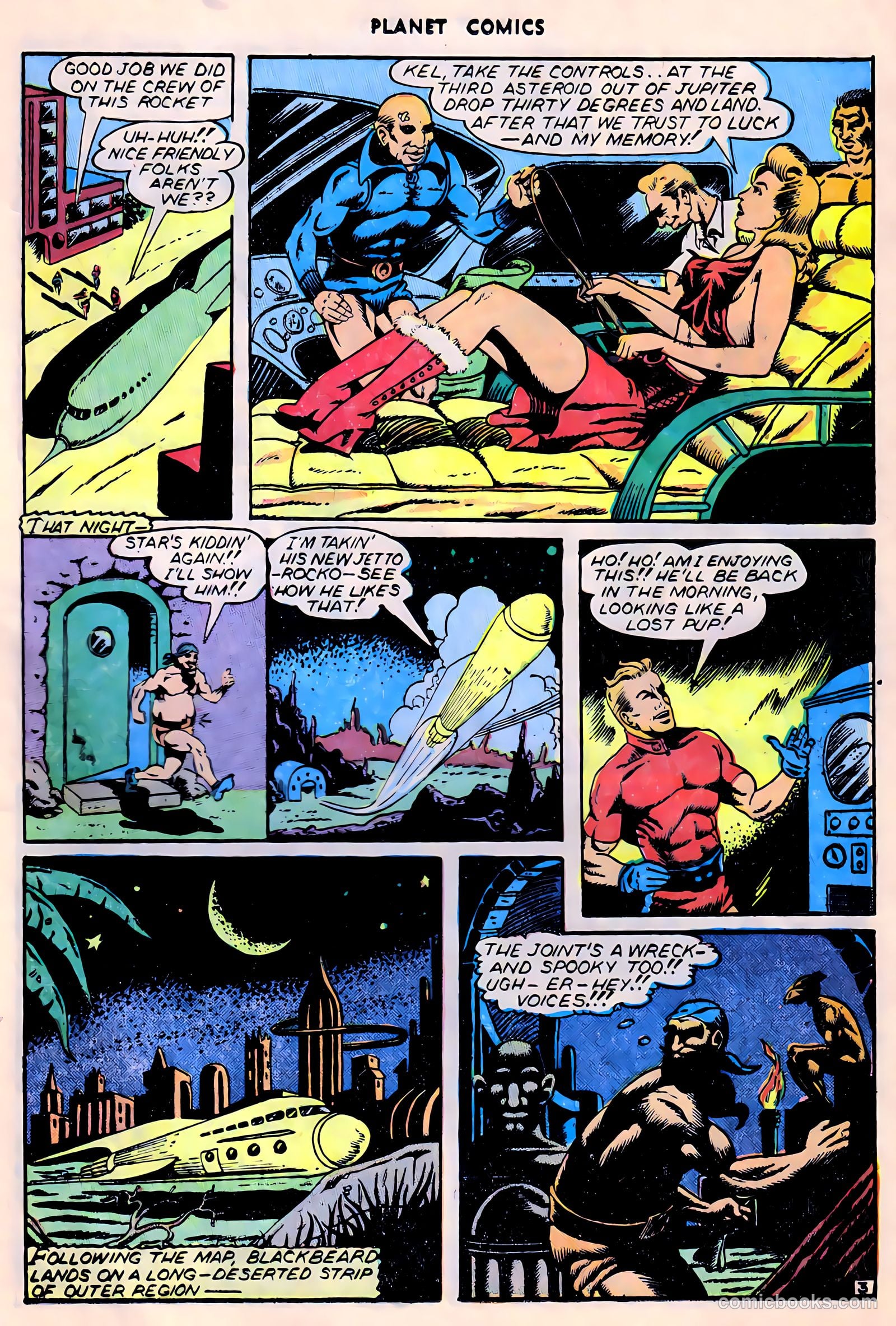 Planet Comics #68 (1952) — page 25 of 36