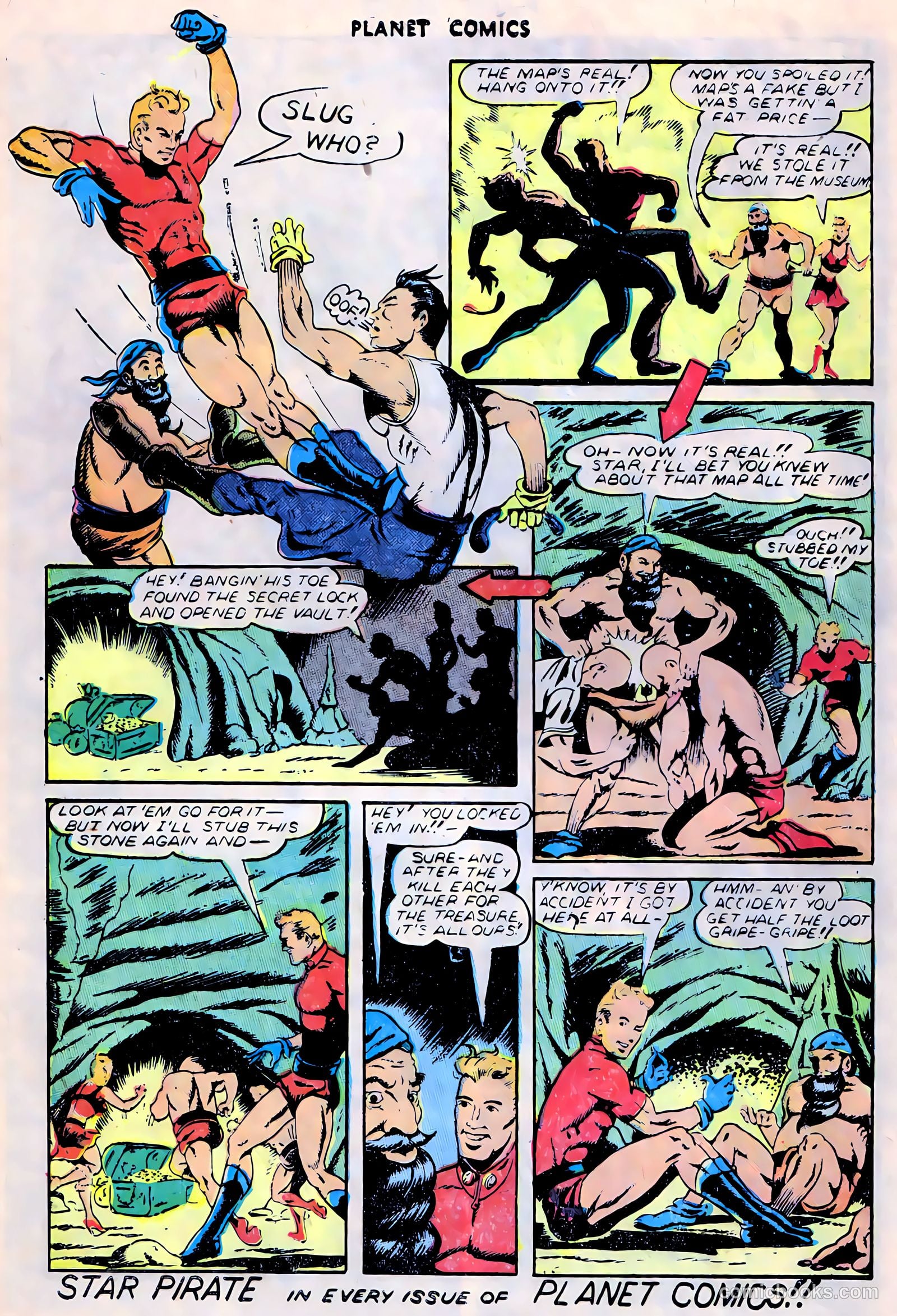 Planet Comics #68 (1952) — page 28 of 36