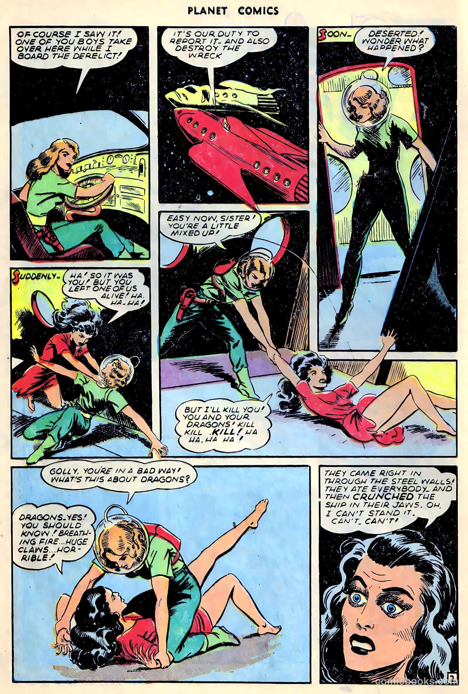 Planet Comics #68 (1952) — page 30 of 36