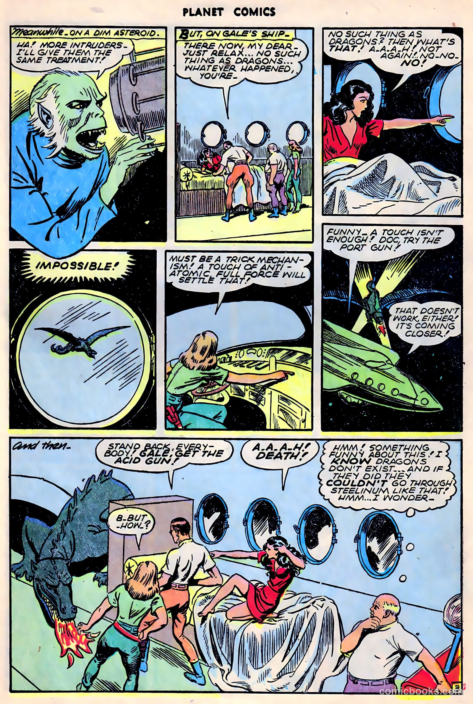 Planet Comics #68 (1952) — page 31 of 36