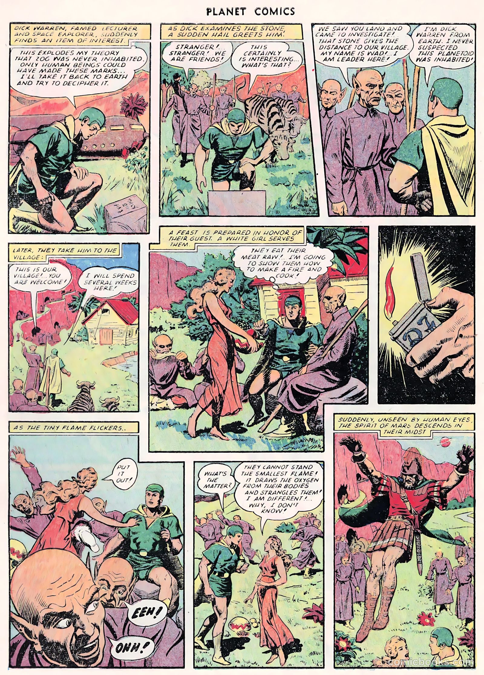 Planet Comics #69 (1952) — page 4 of 37