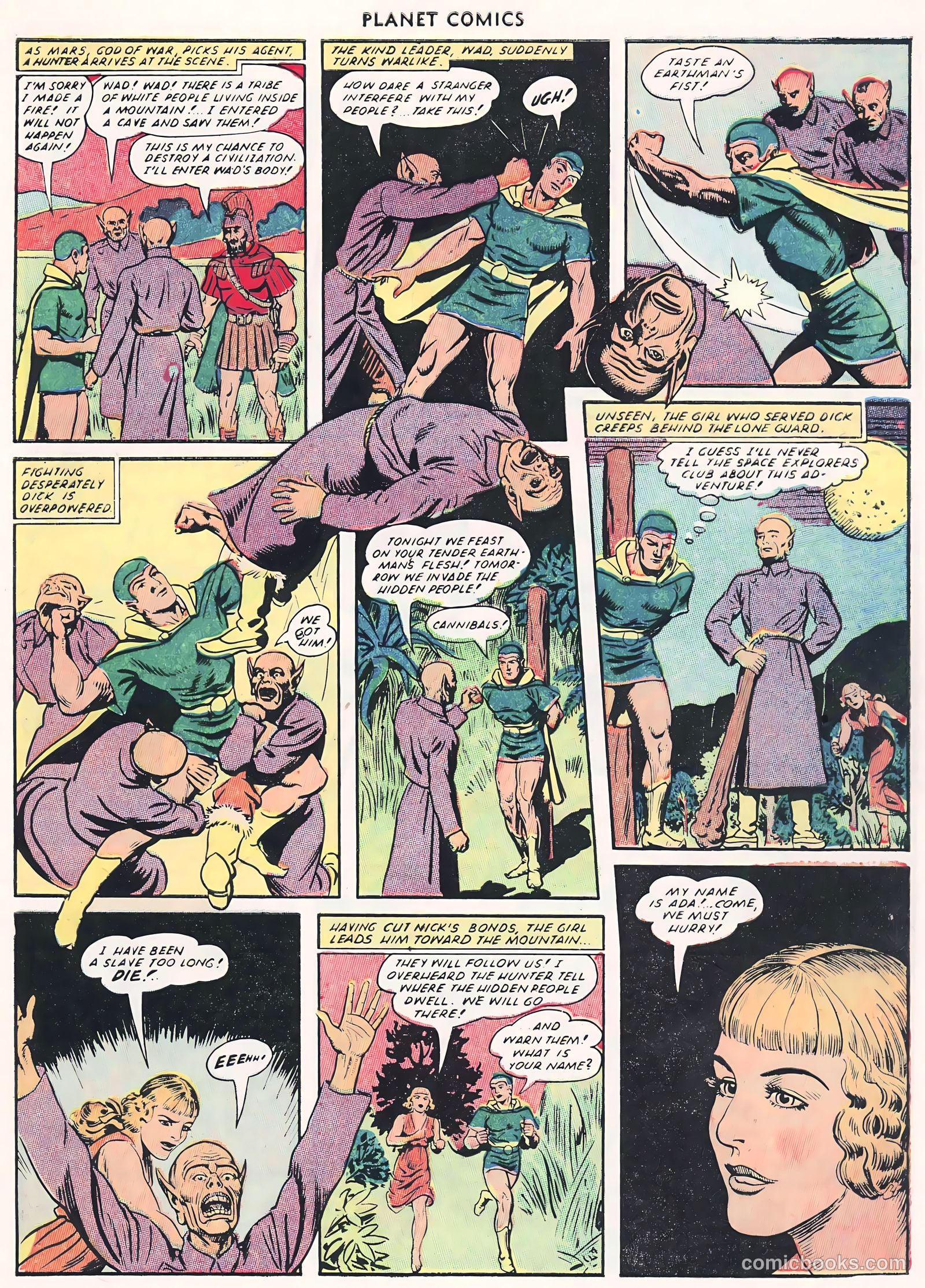 Planet Comics #69 (1952) — page 5 of 37