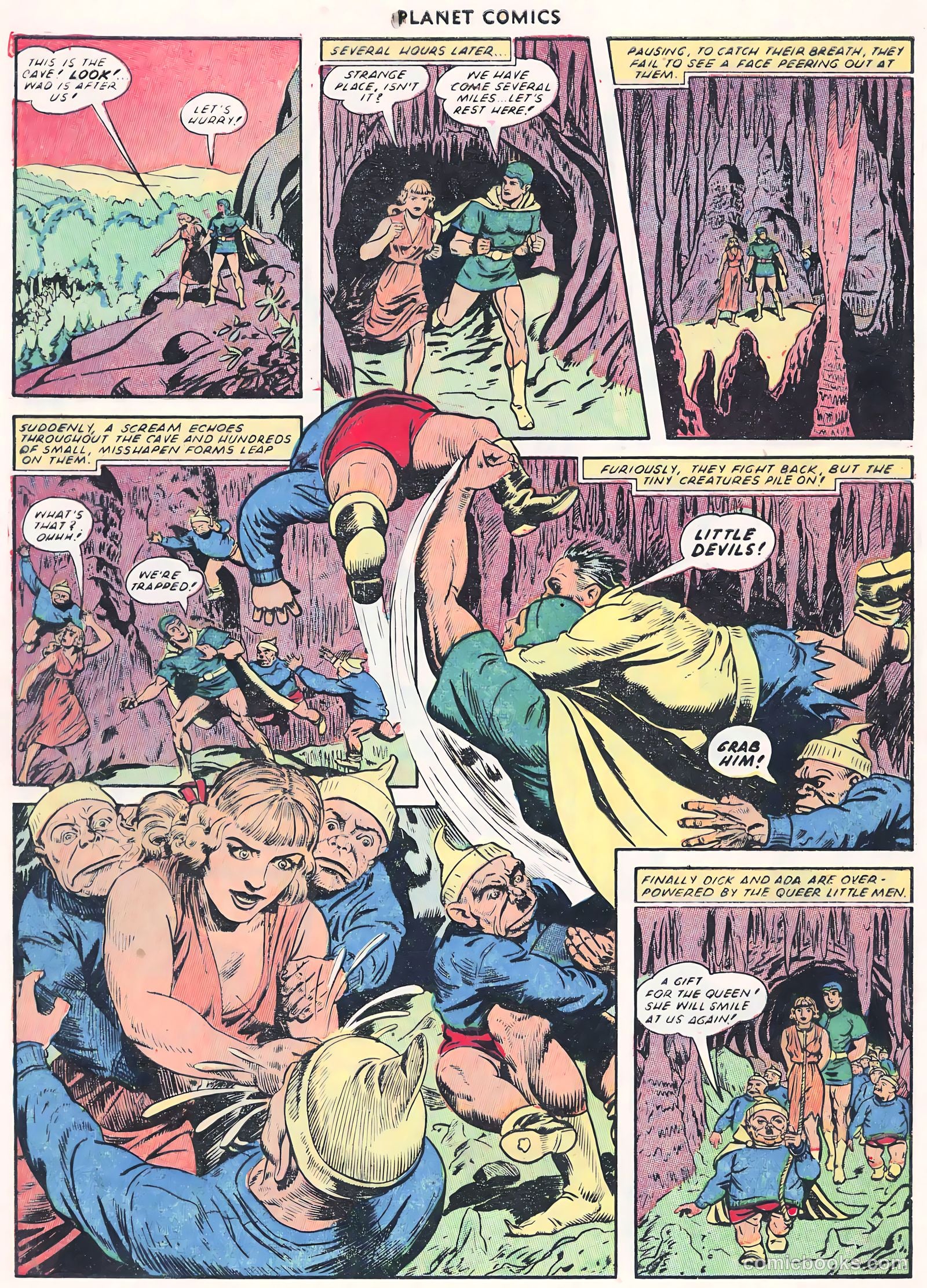Planet Comics #69 (1952) — page 6 of 37