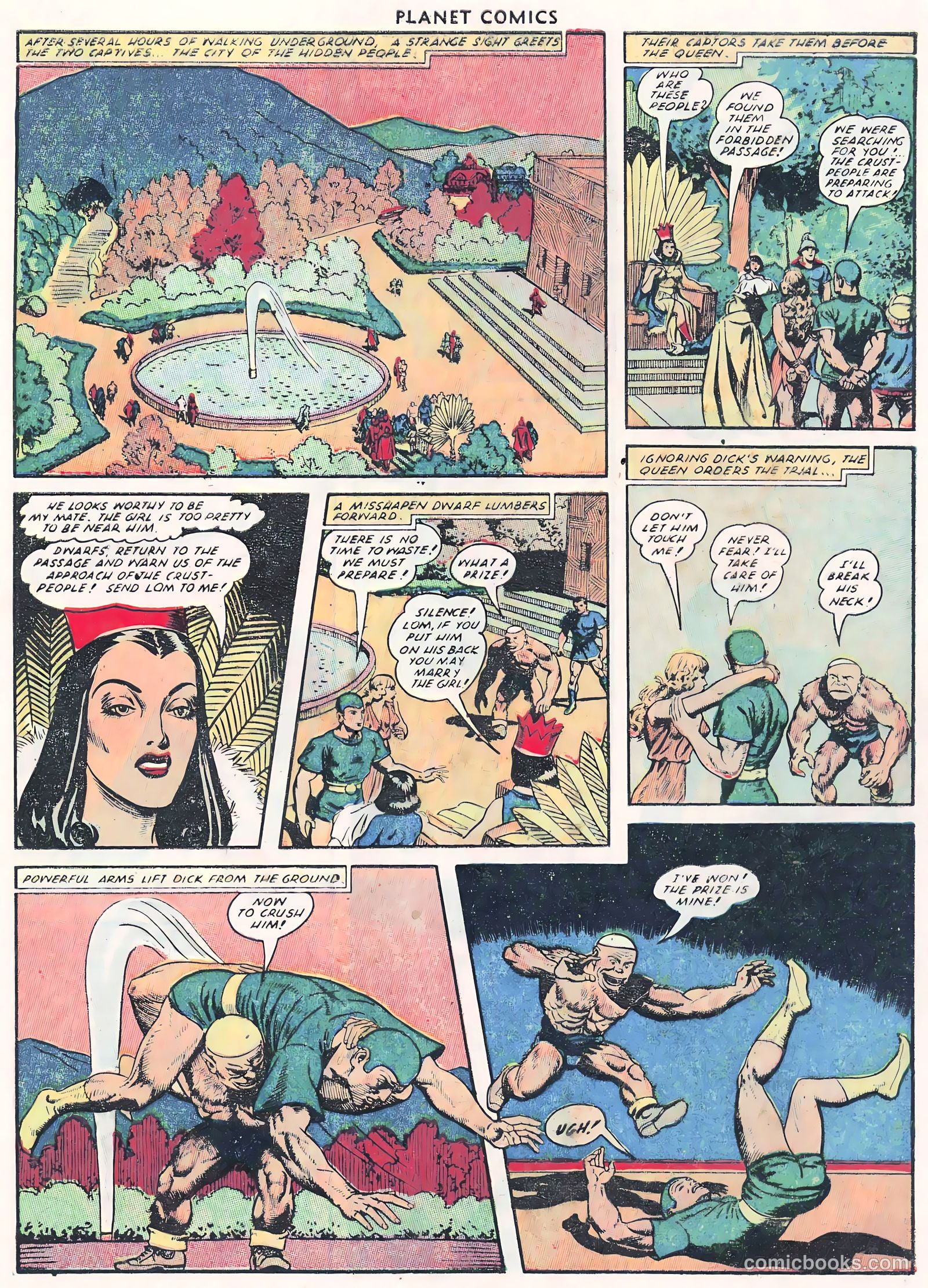 Planet Comics #69 (1952) — page 7 of 37