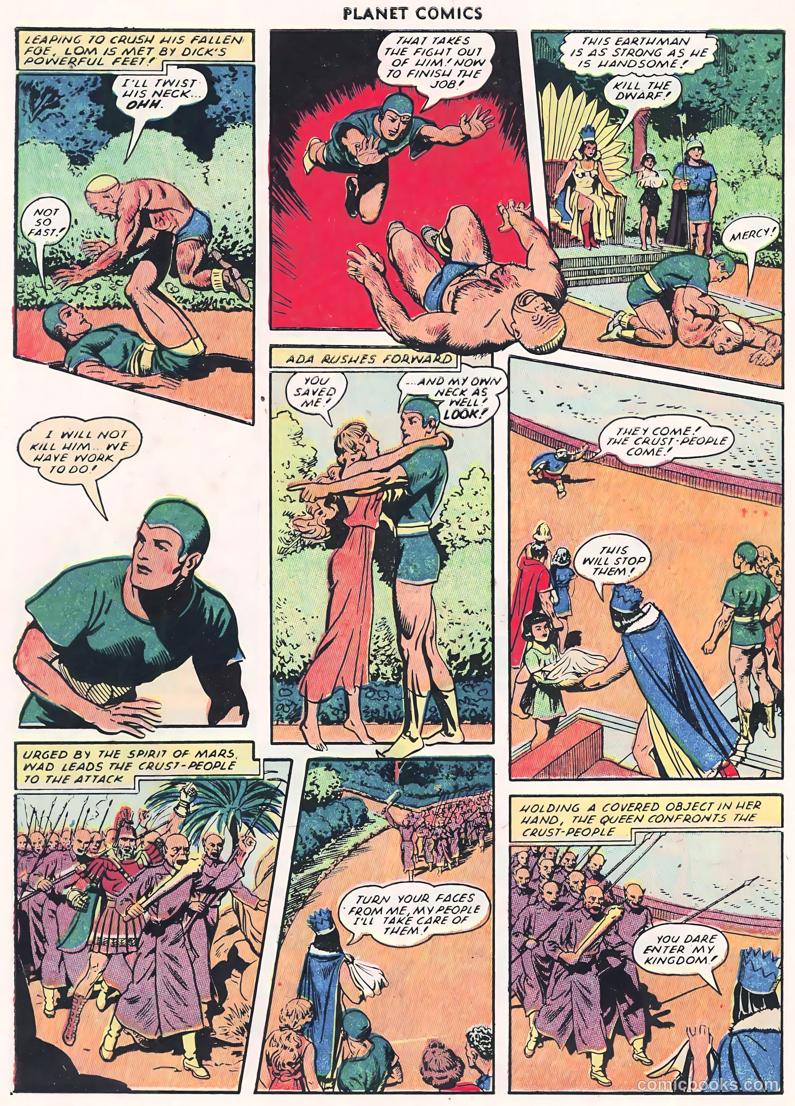 Planet Comics #69 (1952) — page 8 of 37