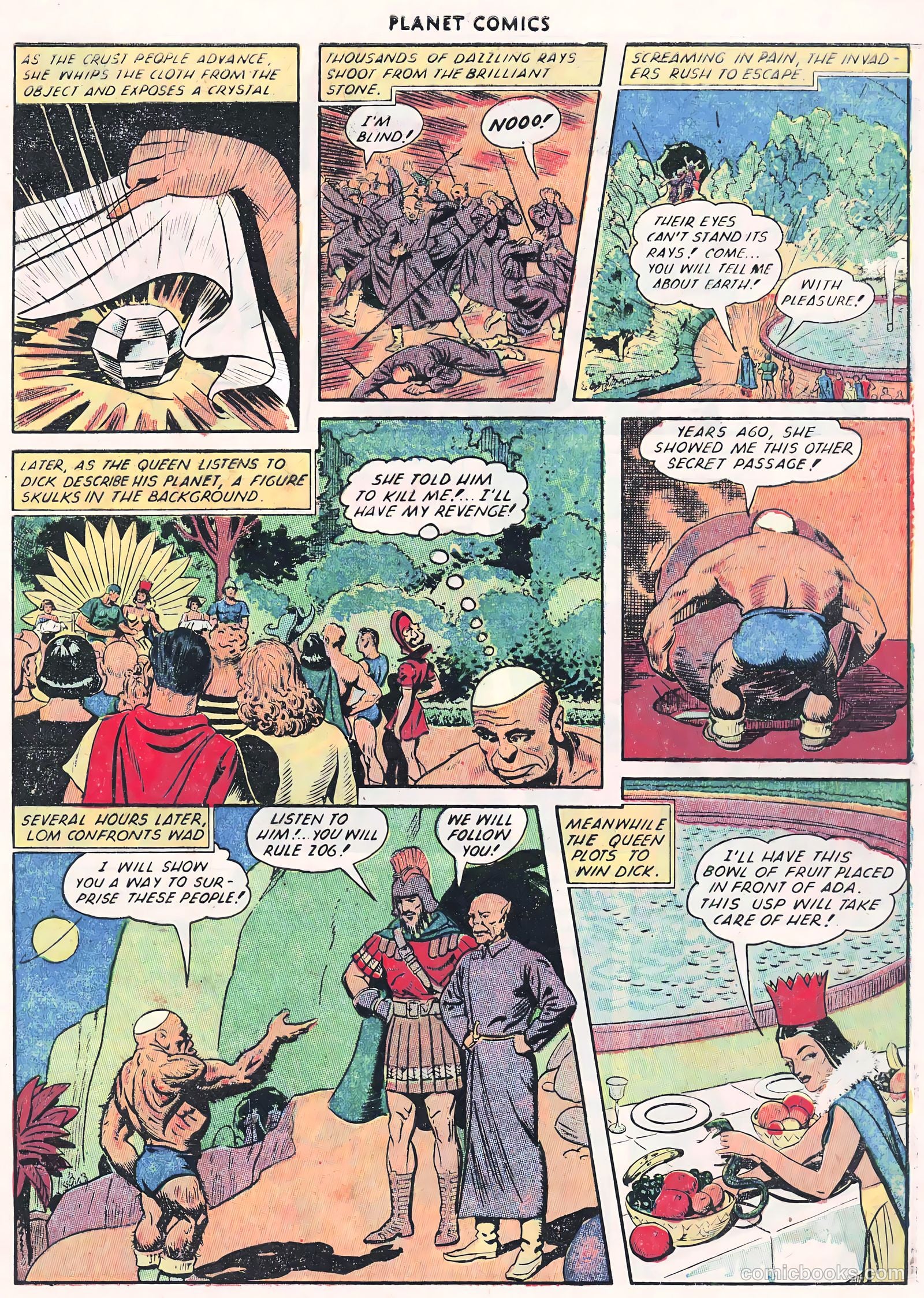 Planet Comics #69 (1952) — page 9 of 37