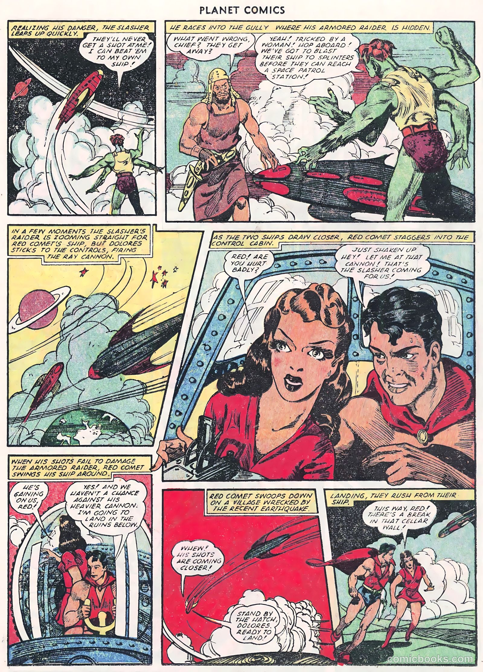 Planet Comics #69 (1952) — page 17 of 37