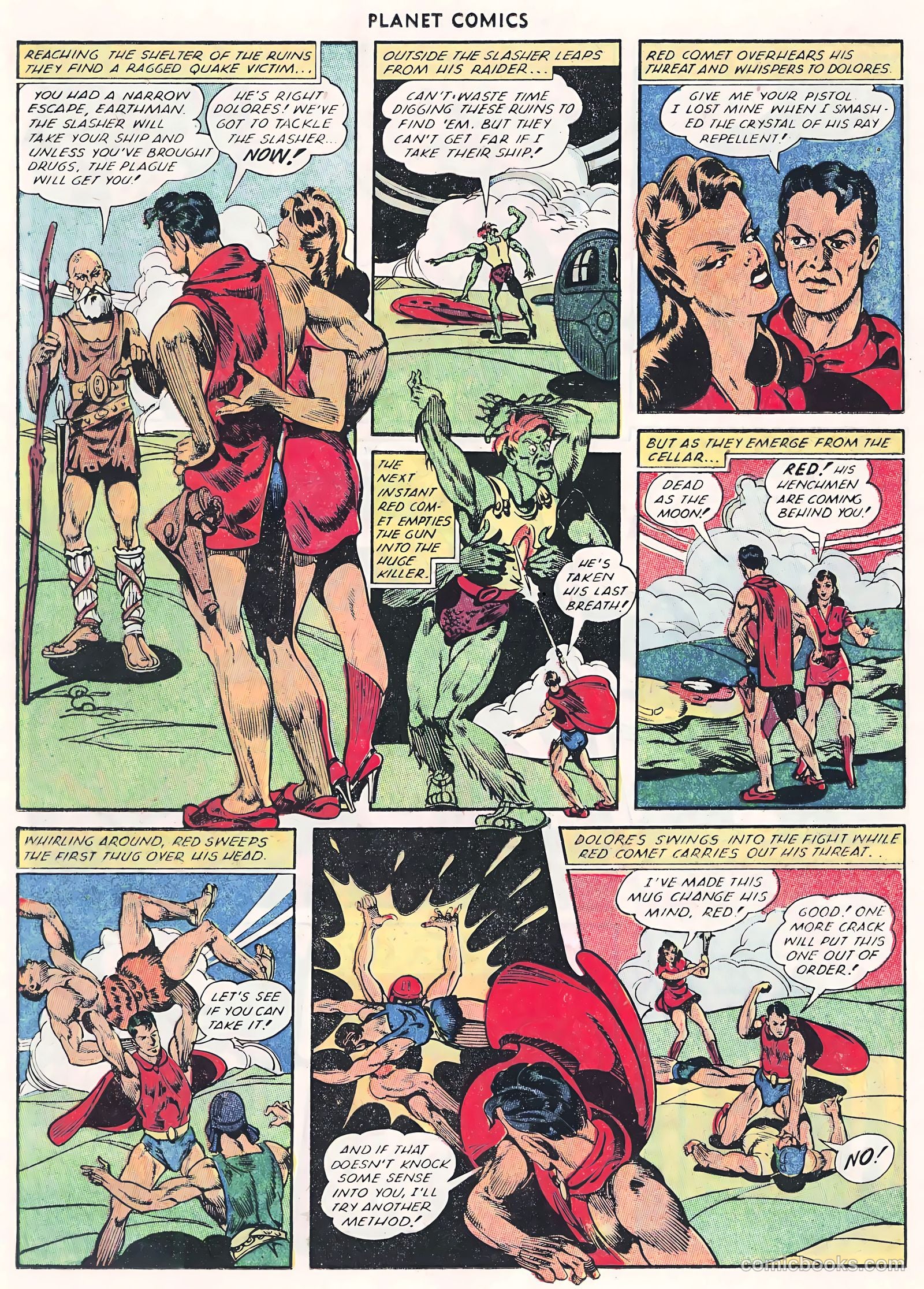 Planet Comics #69 (1952) — page 18 of 37