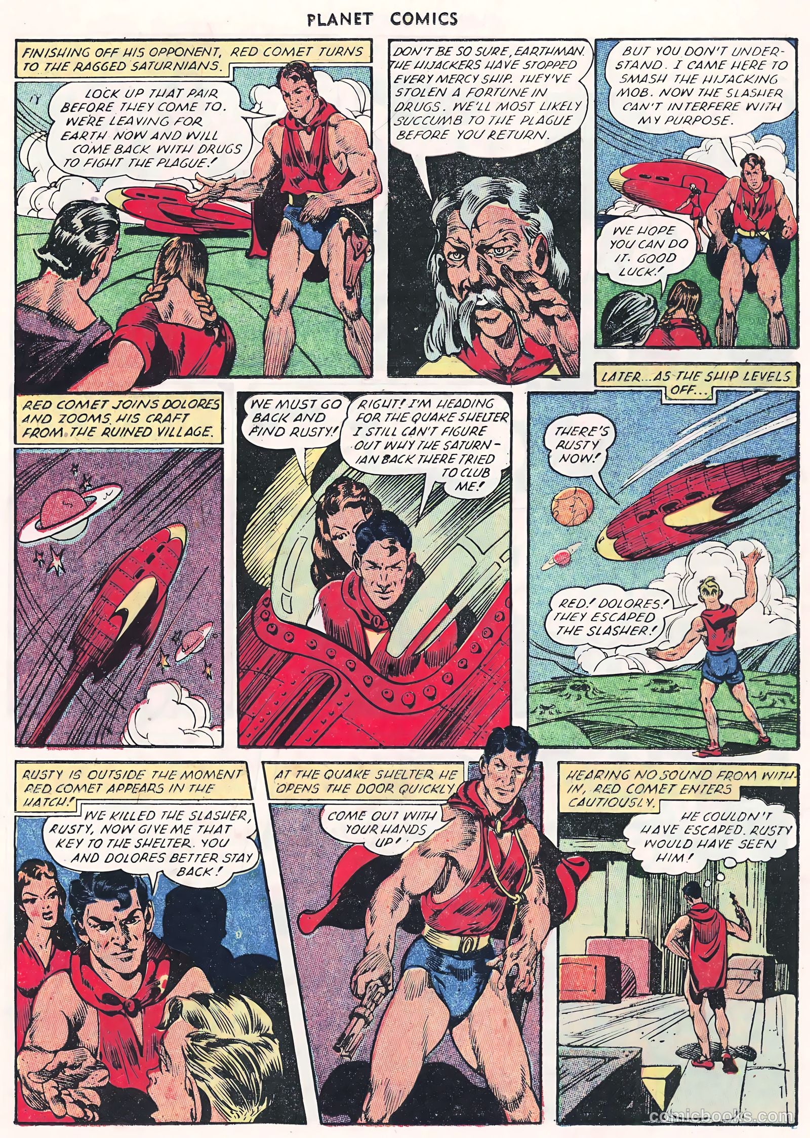 Planet Comics #69 (1952) — page 19 of 37