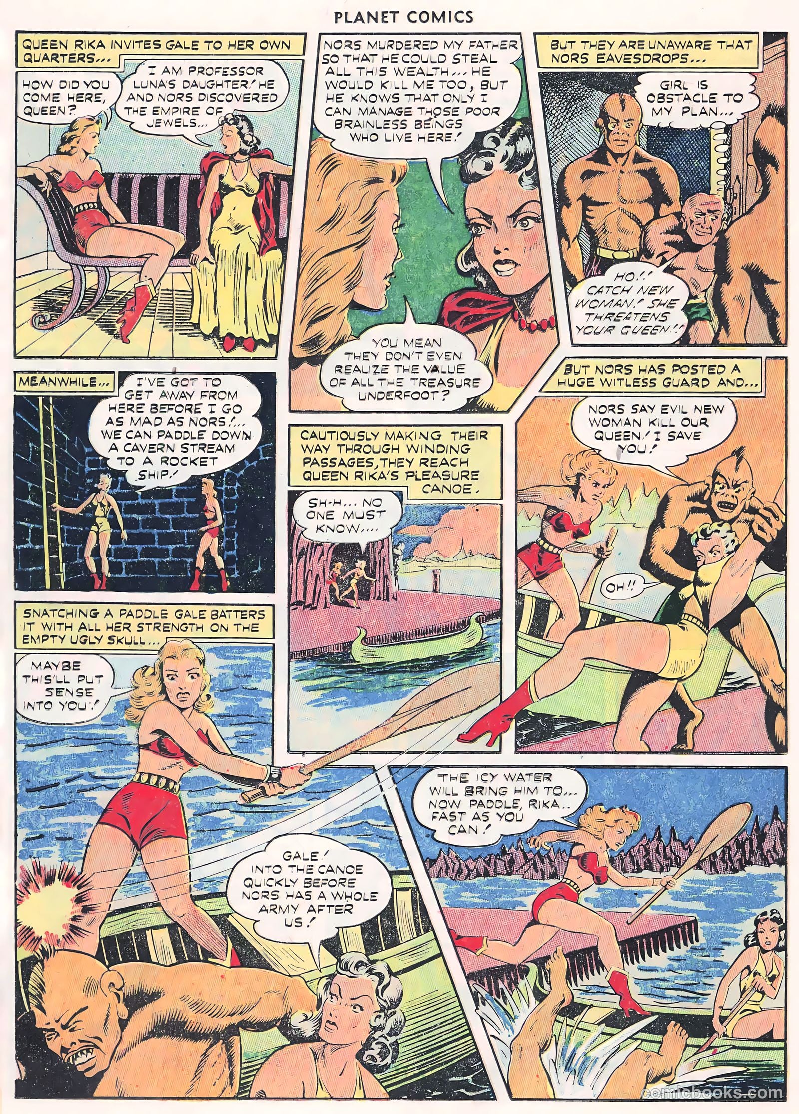 Planet Comics #69 (1952) — page 24 of 37