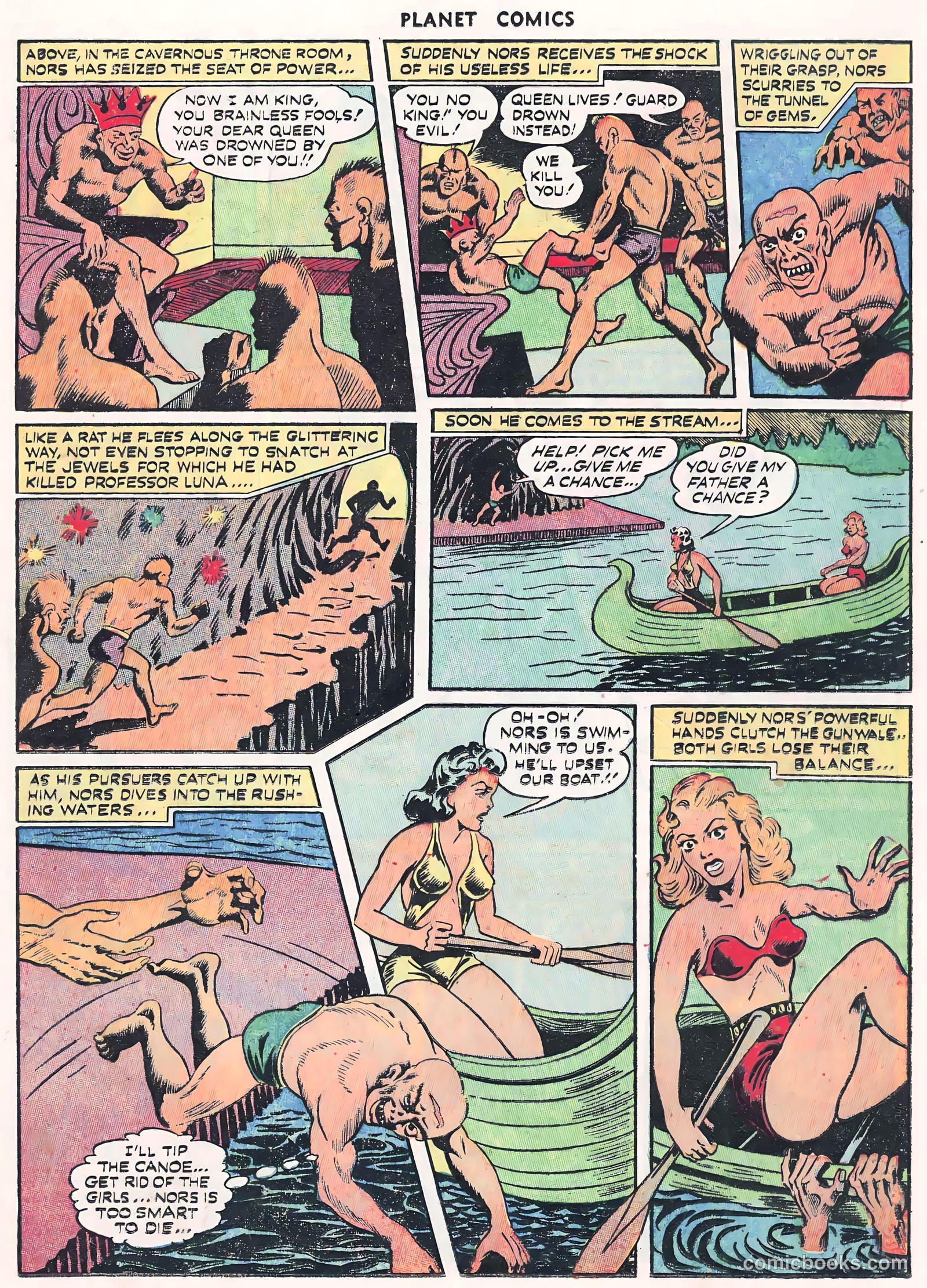 Planet Comics #69 (1952) — page 25 of 37