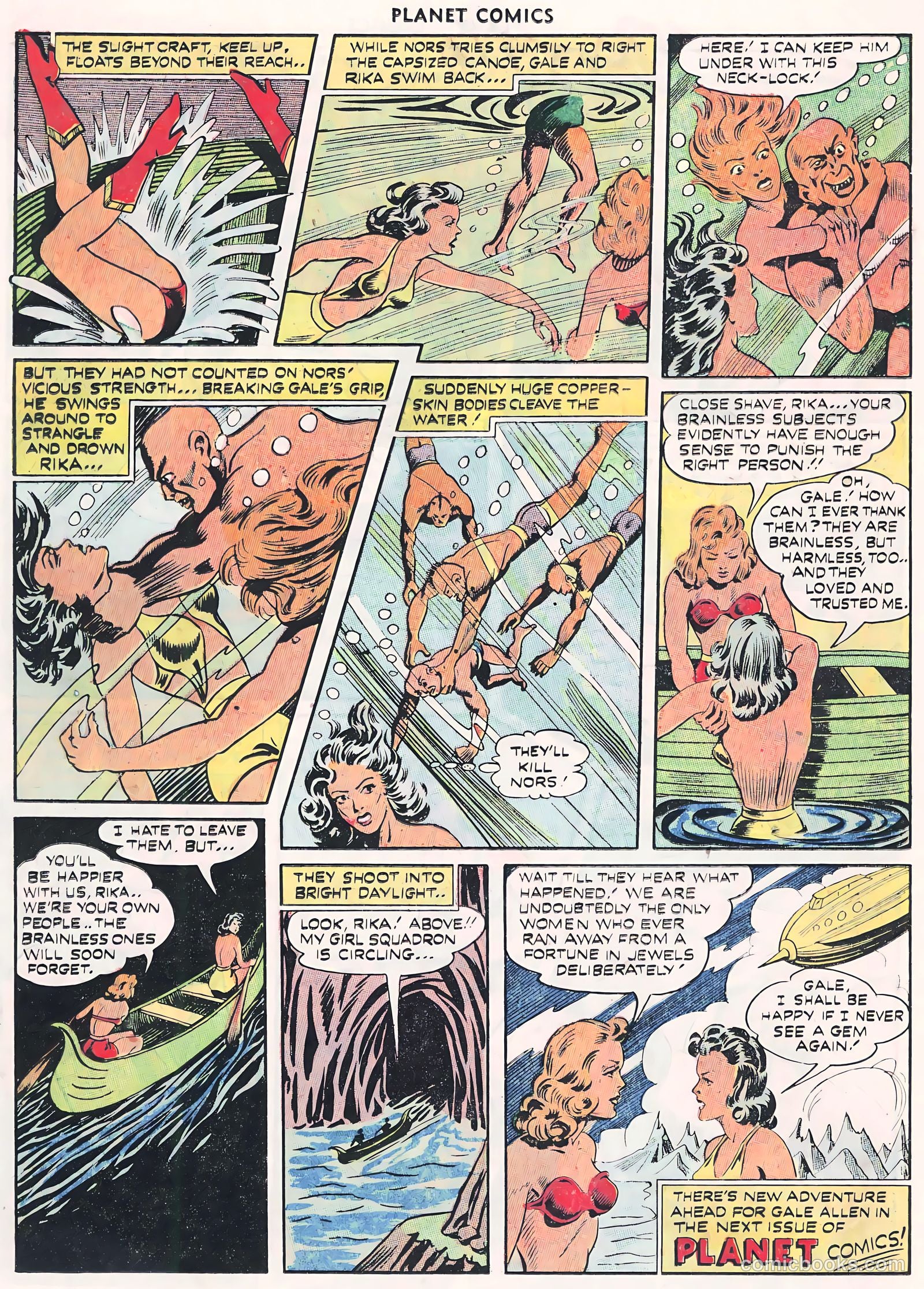 Planet Comics #69 (1952) — page 26 of 37