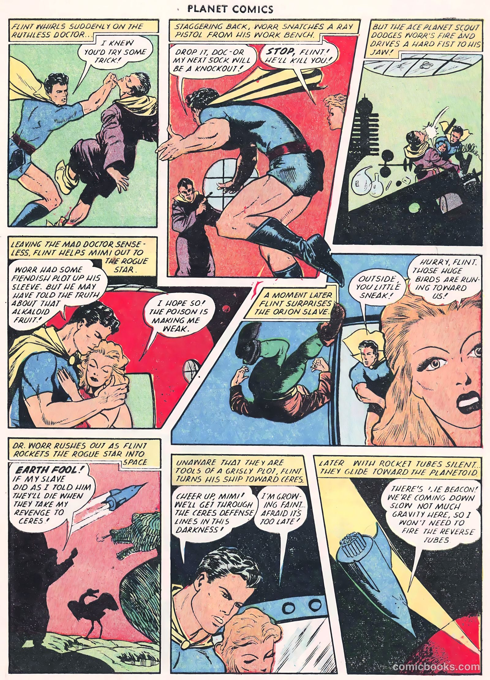 Planet Comics #69 (1952) — page 31 of 37