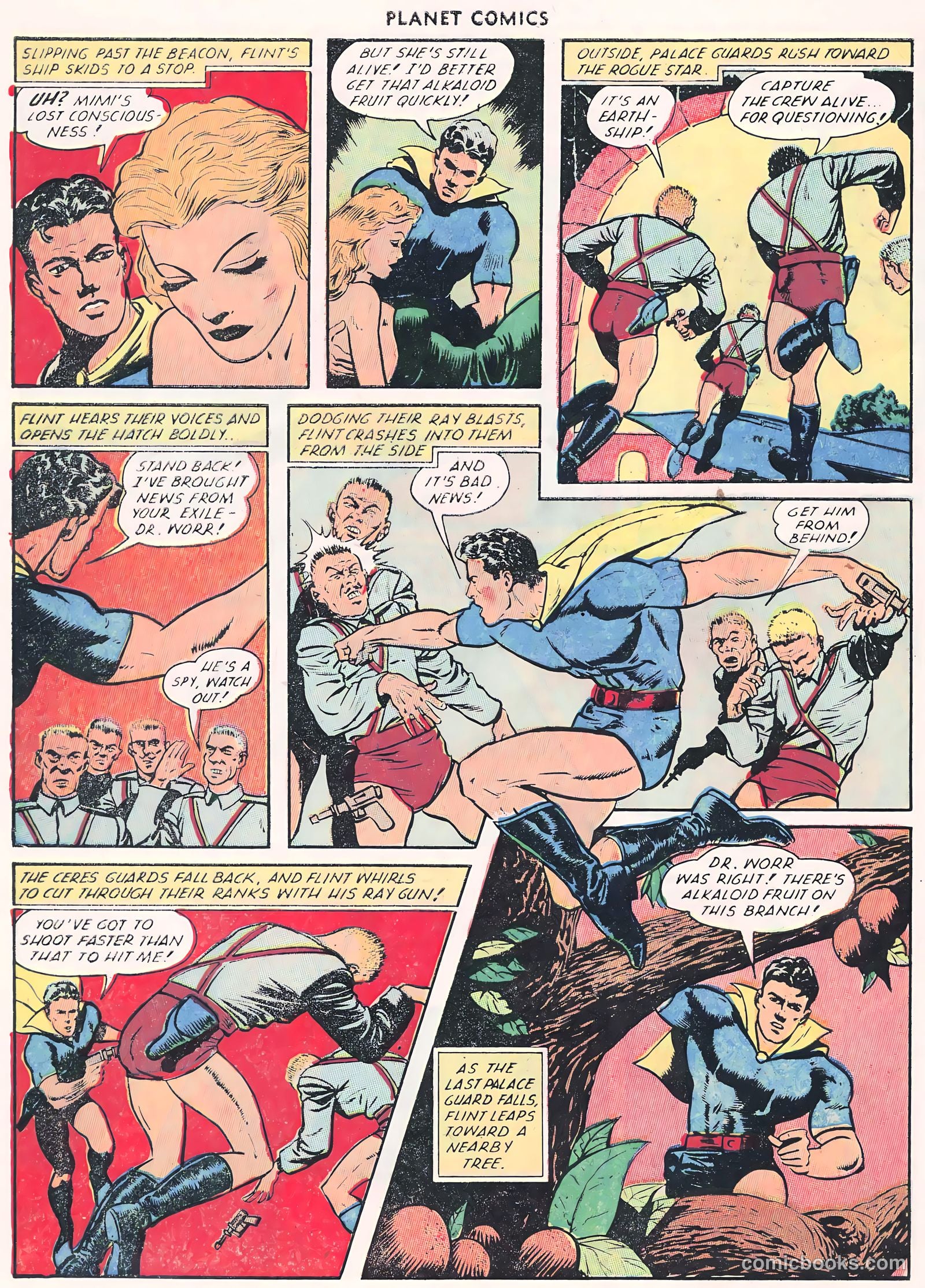Planet Comics #69 (1952) — page 32 of 37