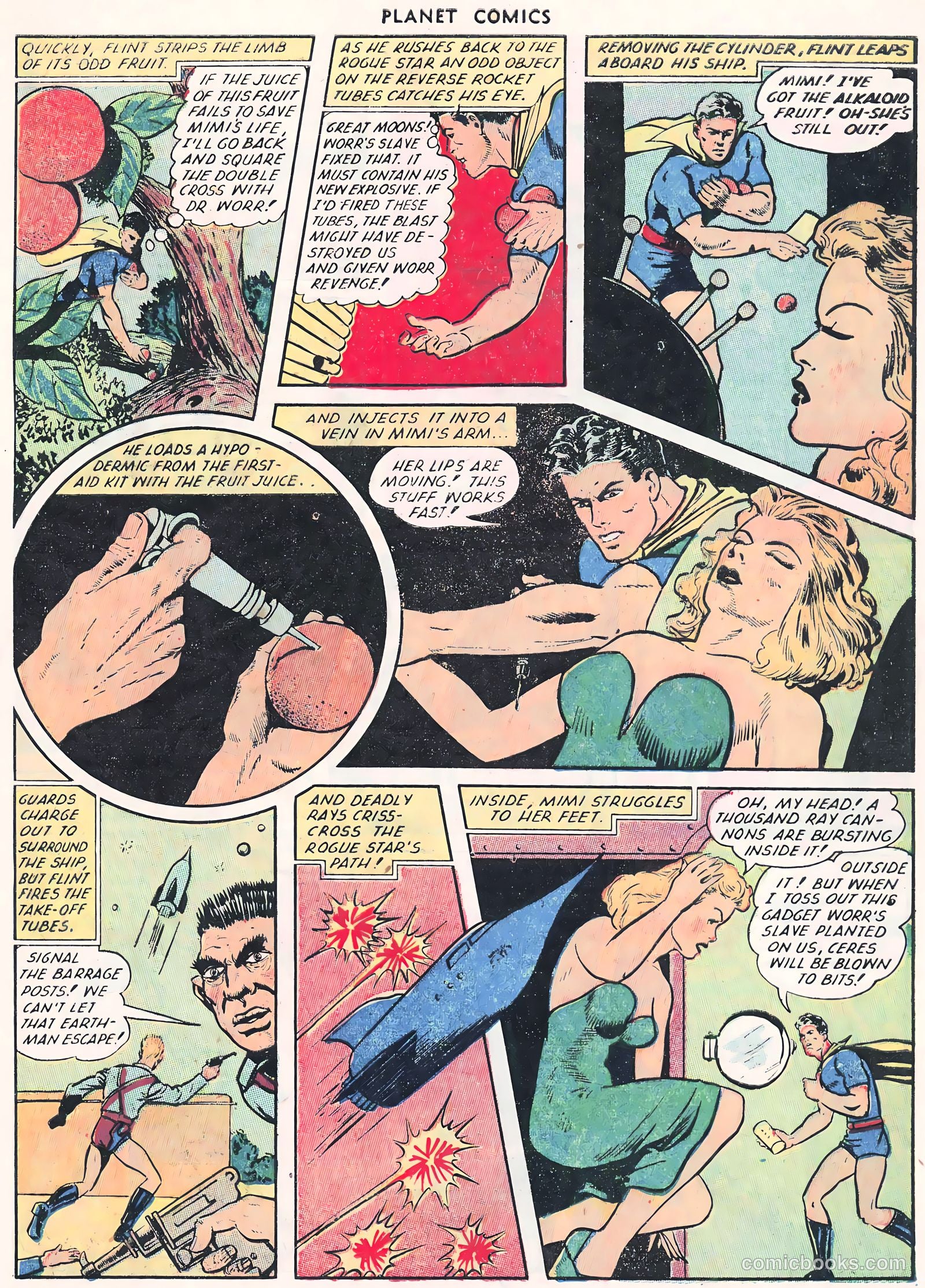 Planet Comics #69 (1952) — page 33 of 37