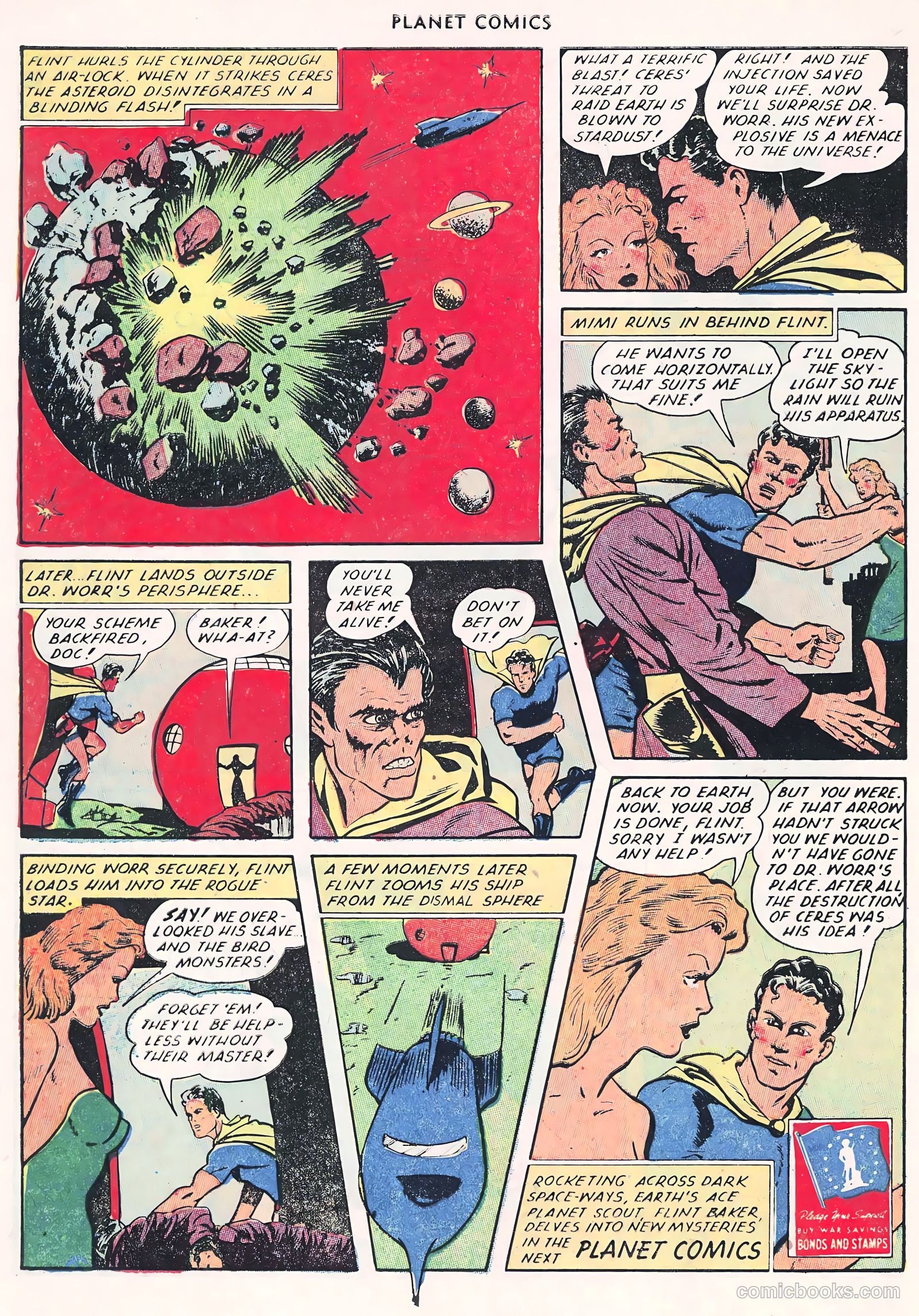 Planet Comics #69 (1952) — page 34 of 37