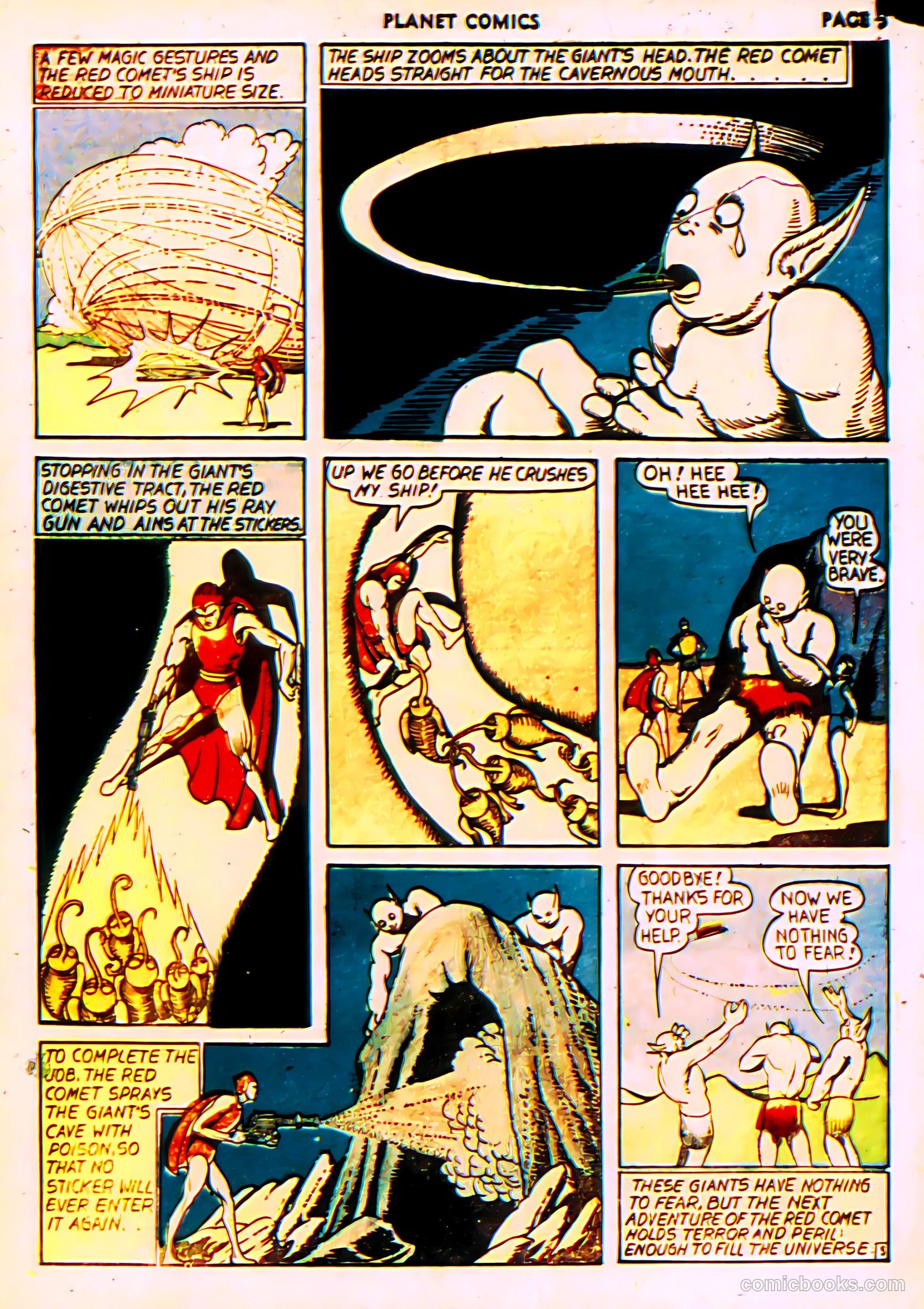 Planet Comics #7 (1940) — page 8 of 69