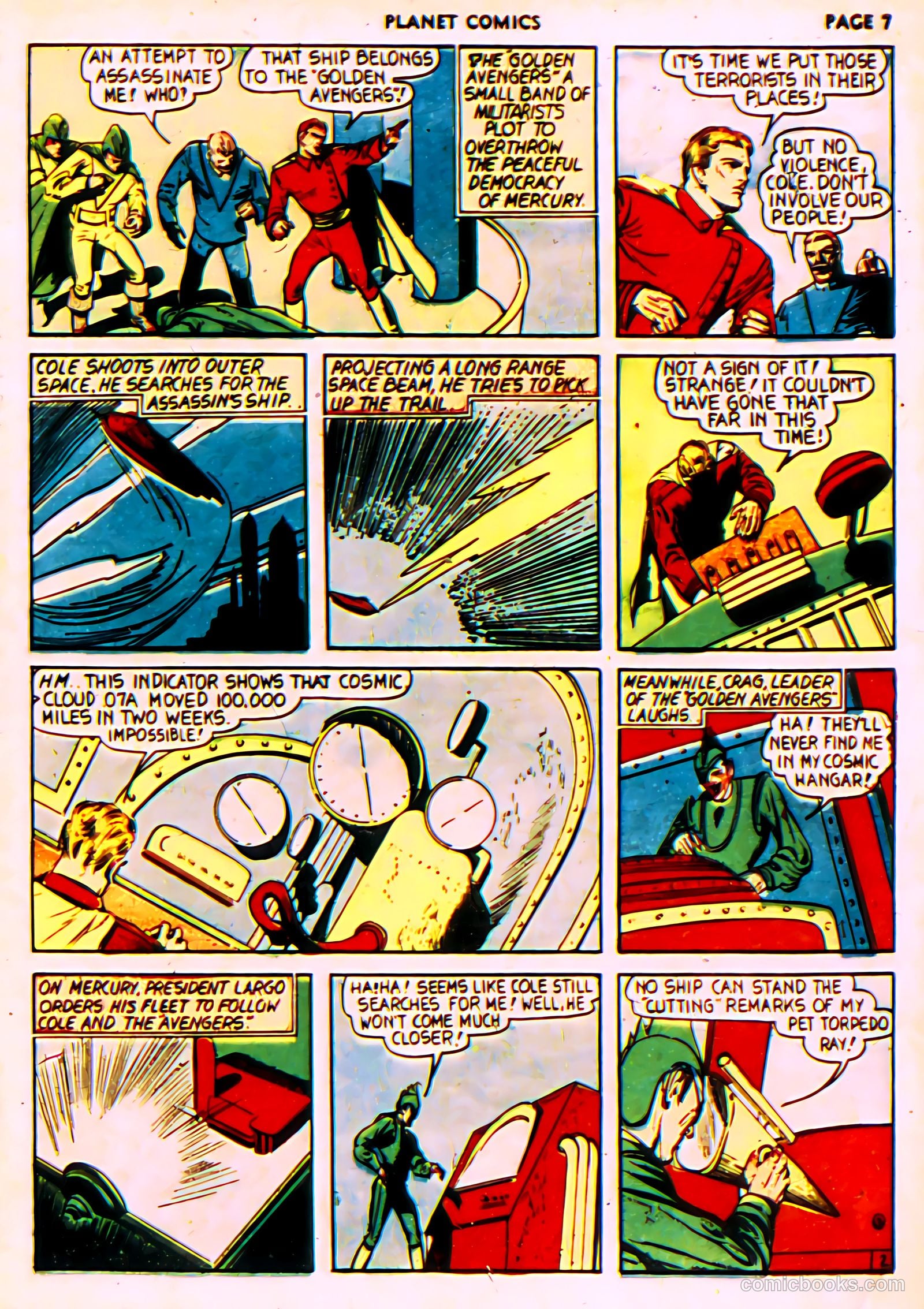 Planet Comics #7 (1940) — page 10 of 69