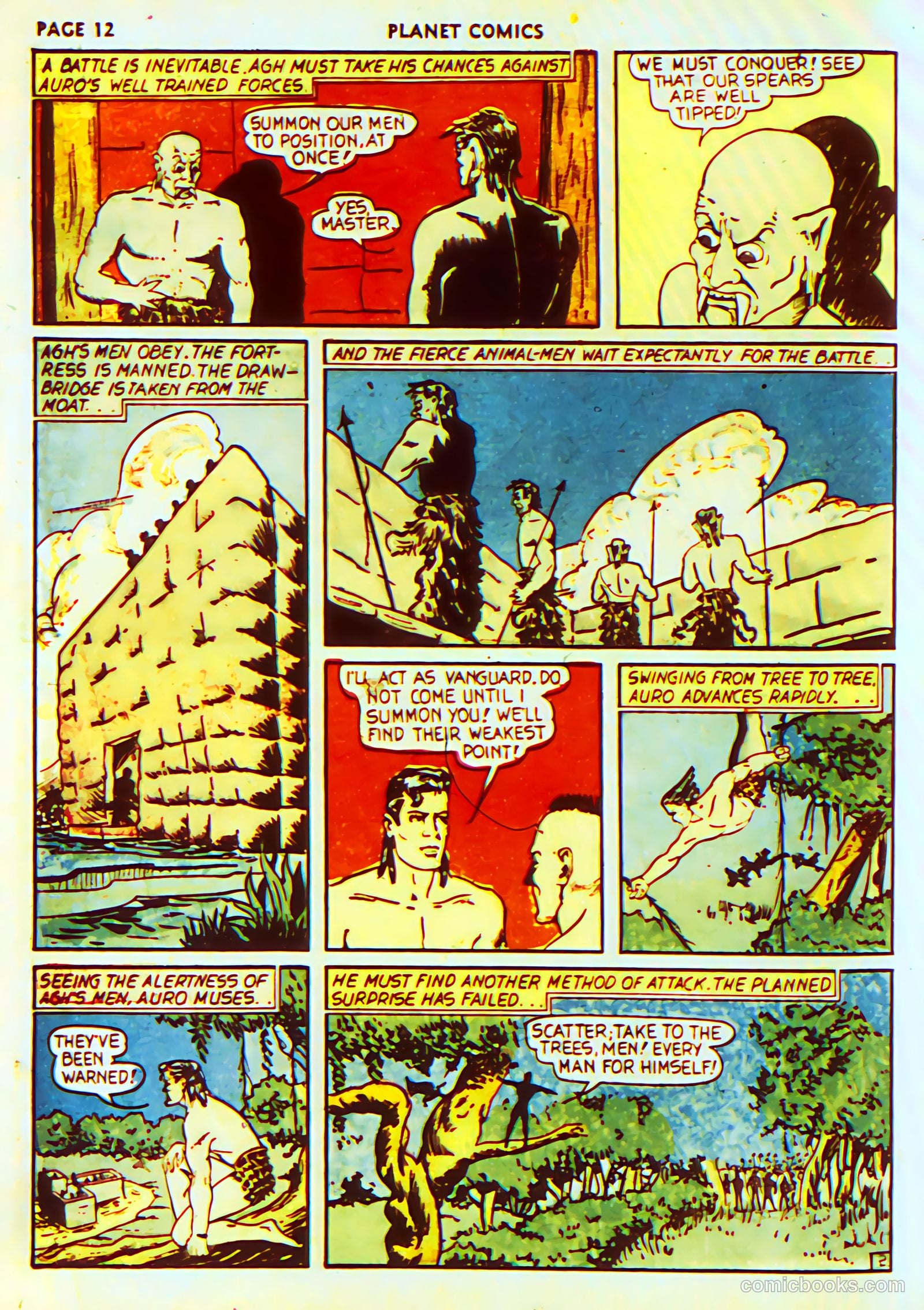 Planet Comics #7 (1940) — page 15 of 69