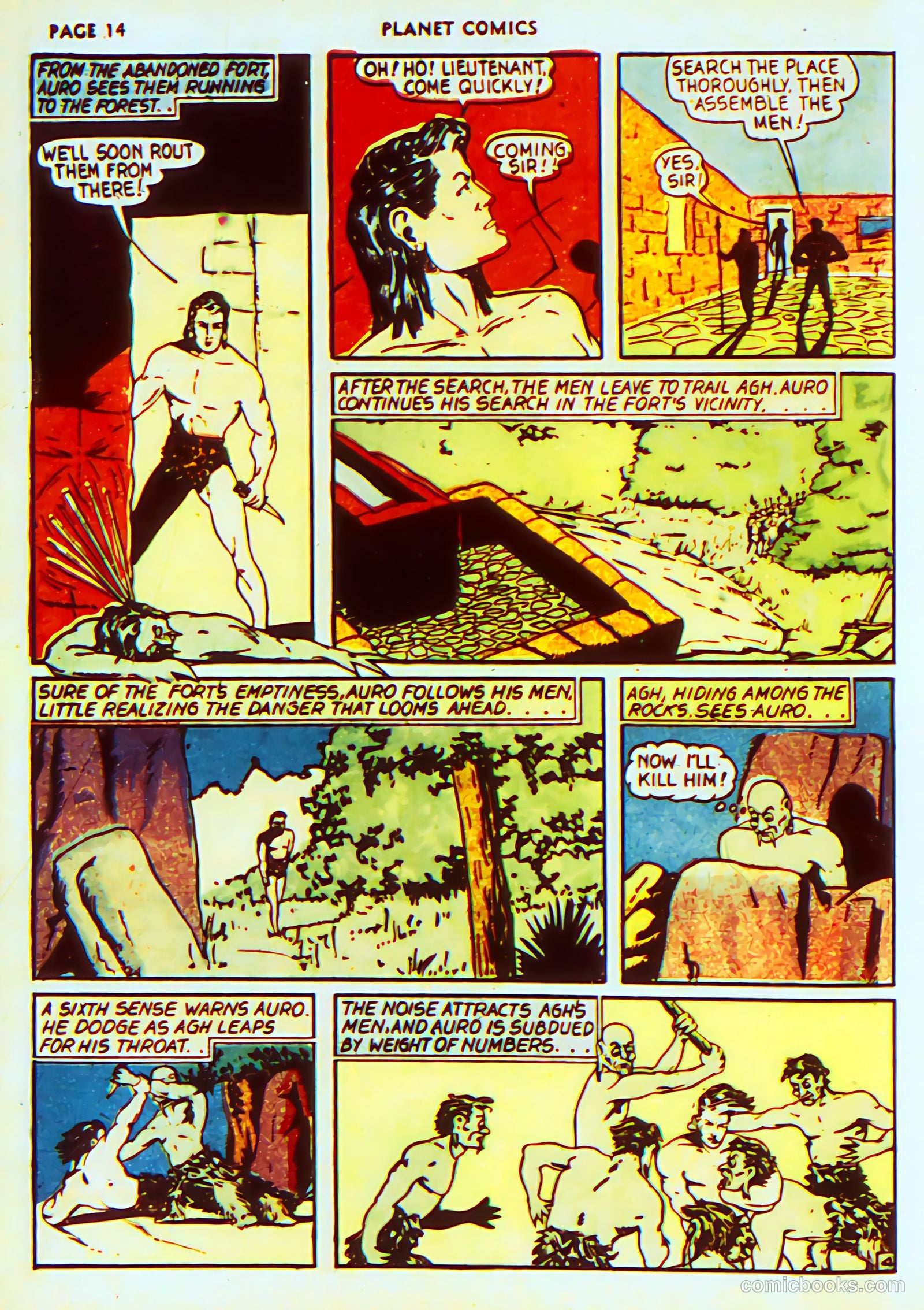 Planet Comics #7 (1940) — page 17 of 69